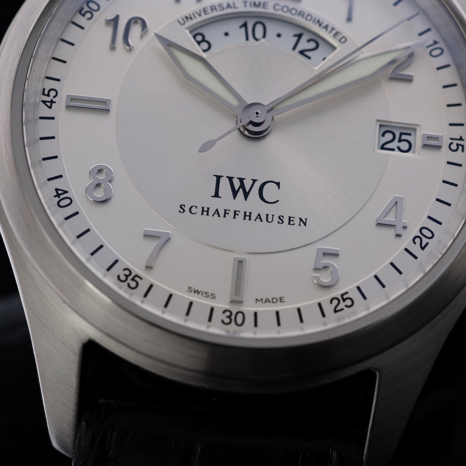 IWC Spitfire UTC, Edelstahl, Lederarmband, Ref. IW3251 - LUXUHRIA
