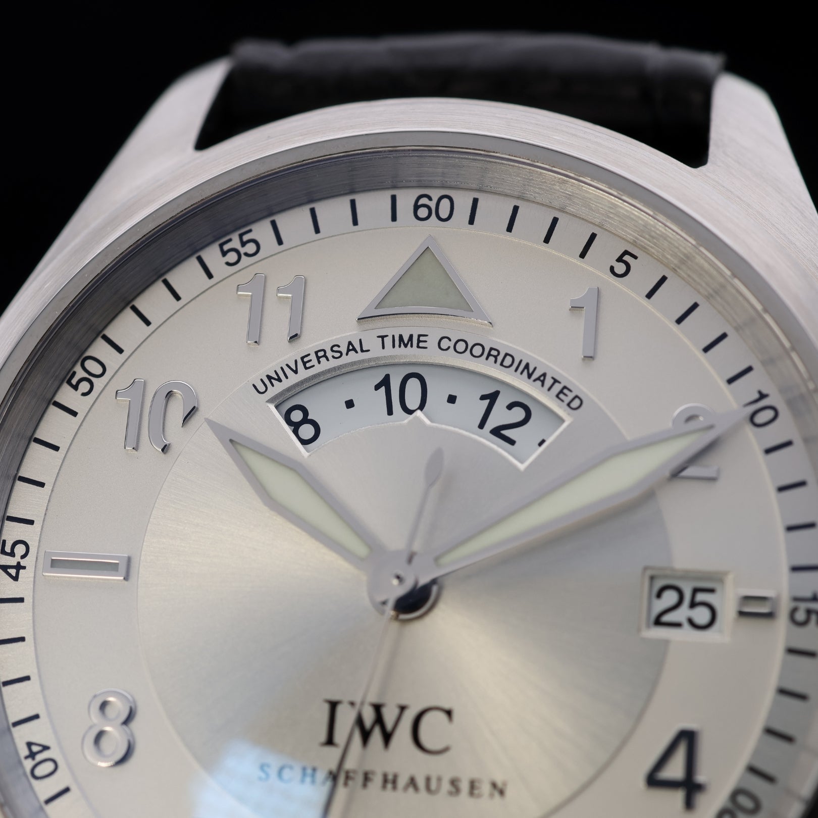 IWC Spitfire UTC, Edelstahl, Lederarmband, Ref. IW3251 - LUXUHRIA