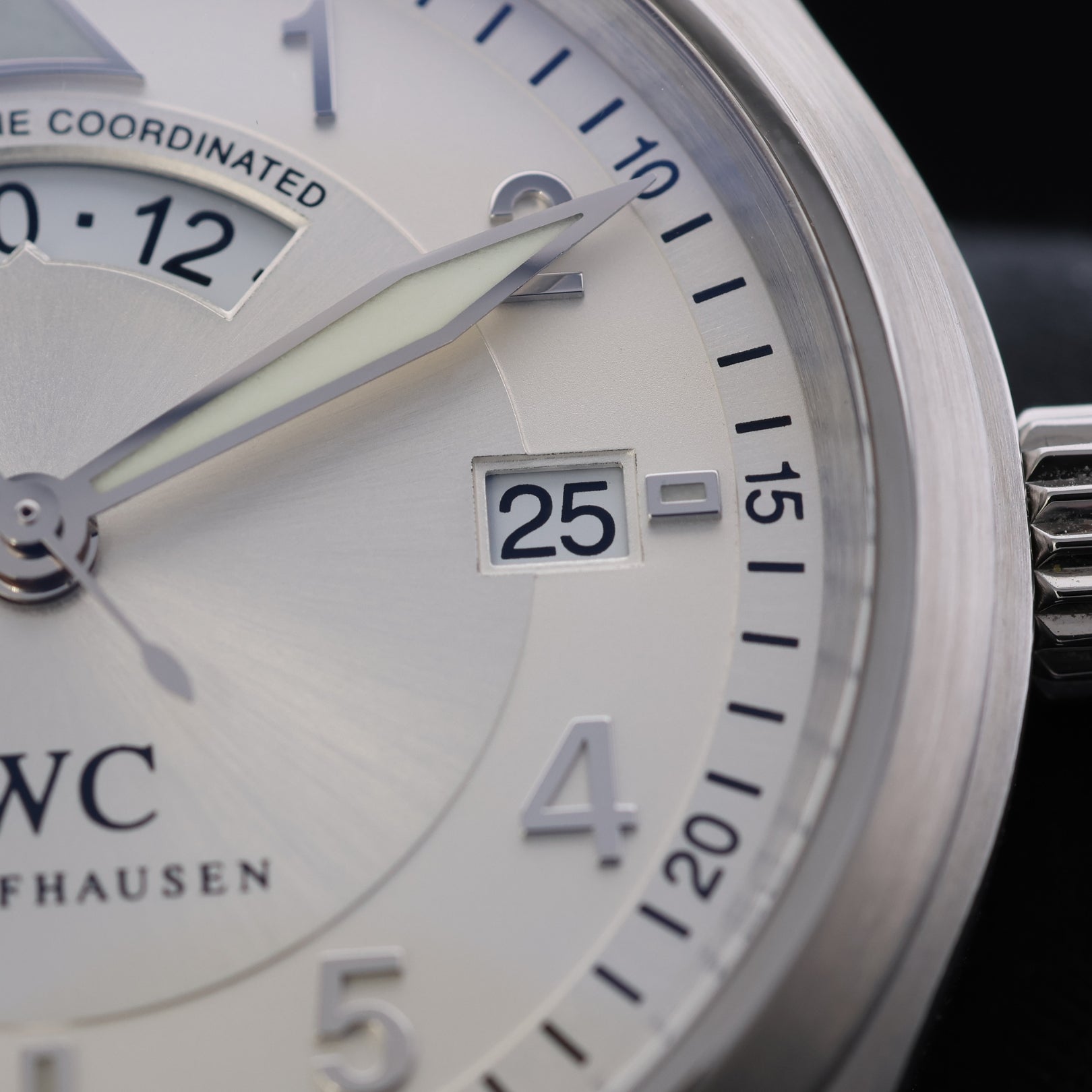 IWC Spitfire UTC, Edelstahl, Lederarmband, Ref. IW3251 - LUXUHRIA