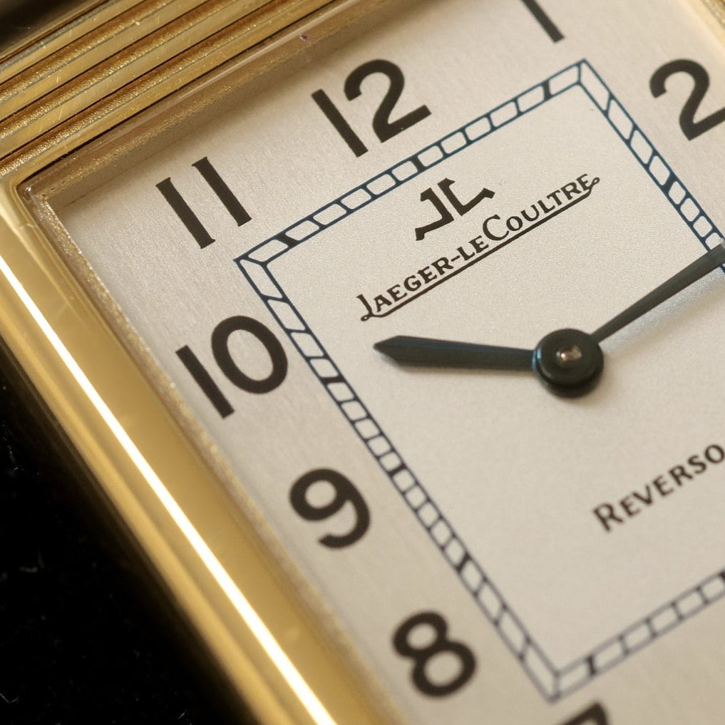 Jaeger - LeCoultre Reverso Classique, Gelbgold, Ref. 250.1.86, B+P - LUXUHRIA