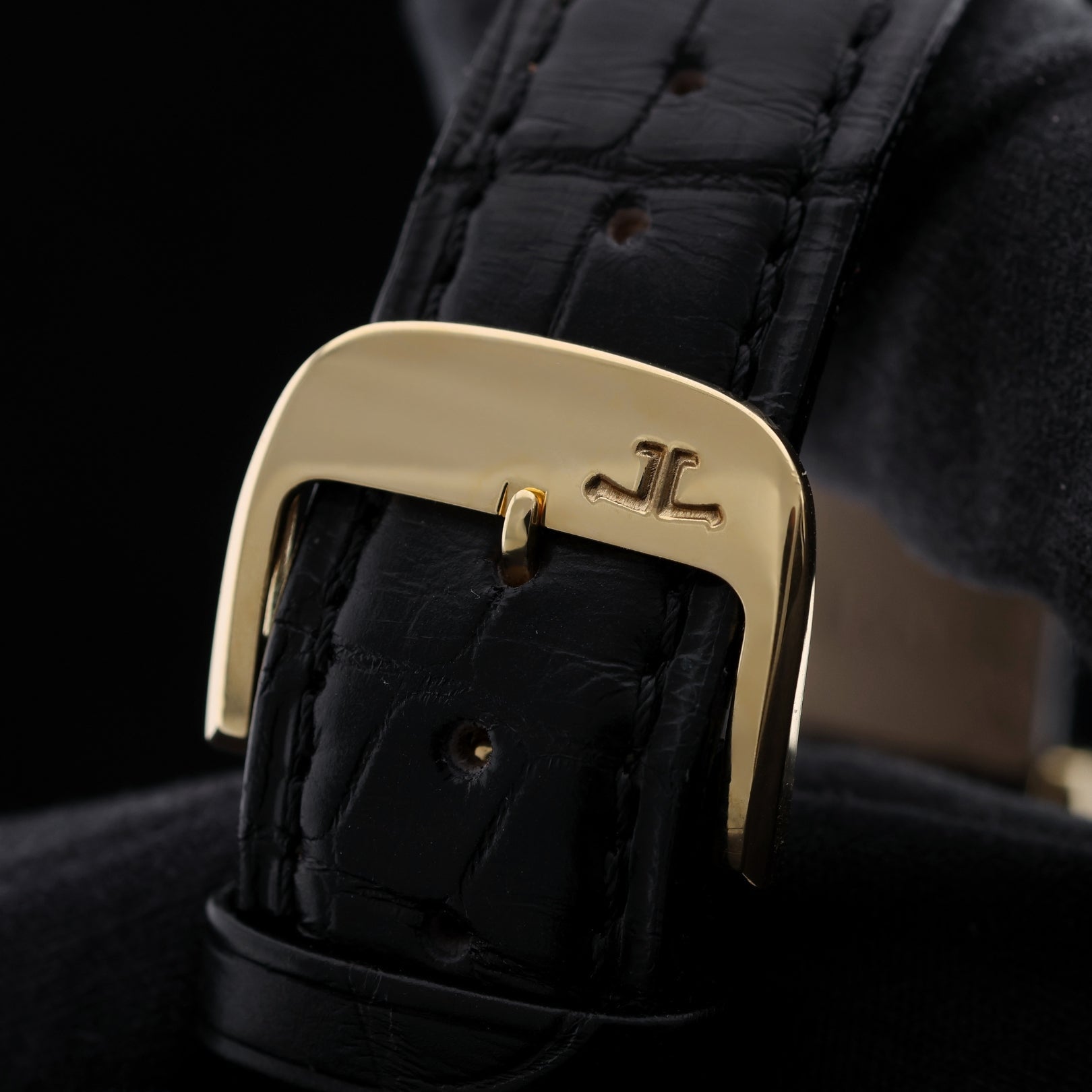 Jaeger - LeCoultre Reverso Classique, Gelbgold, Ref. 250.1.86, B+P - LUXUHRIA