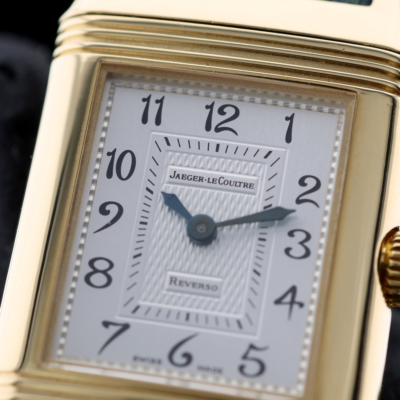 Jaeger - LeCoultre Reverso Duetto, Gelbgold, Diamanten, Ref. 266.1.44, JLC - Box - LUXUHRIA