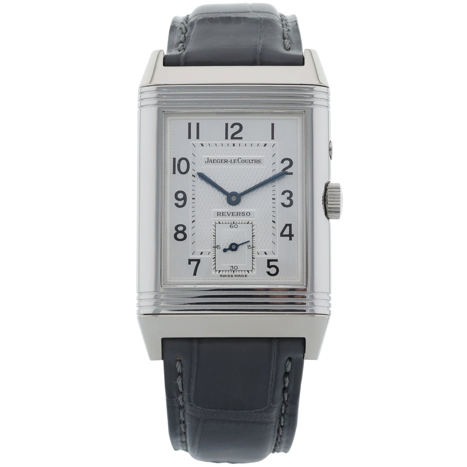 Jaeger - LeCoultre Reverso Duoface, Night & Day, Weißgold, 42.2x26mm, Ref. 270.3.54, mit Box - LUXUHRIA