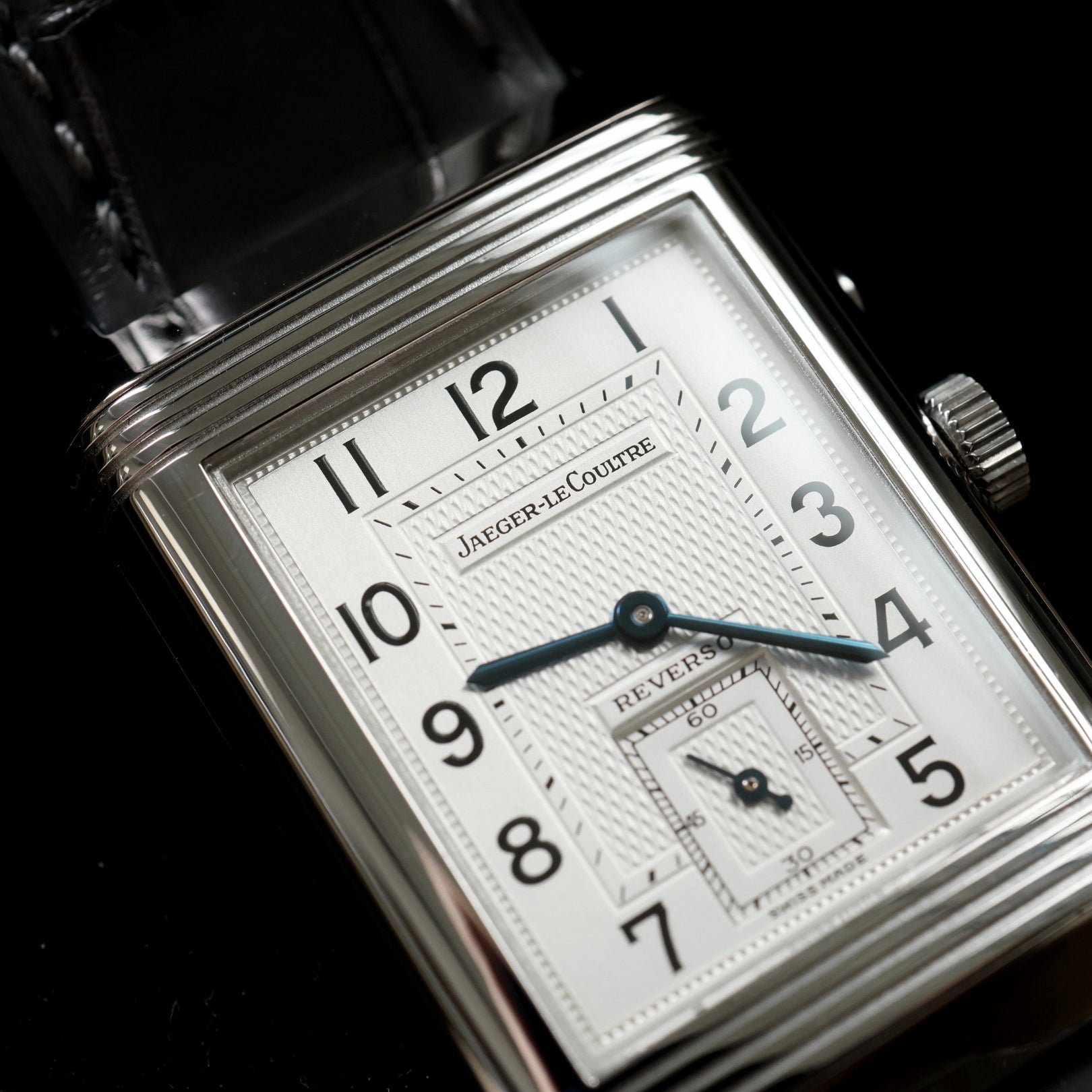 Jaeger - LeCoultre Reverso Duoface, Night & Day, Weißgold, 42.2x26mm, Ref. 270.3.54, mit Box - LUXUHRIA