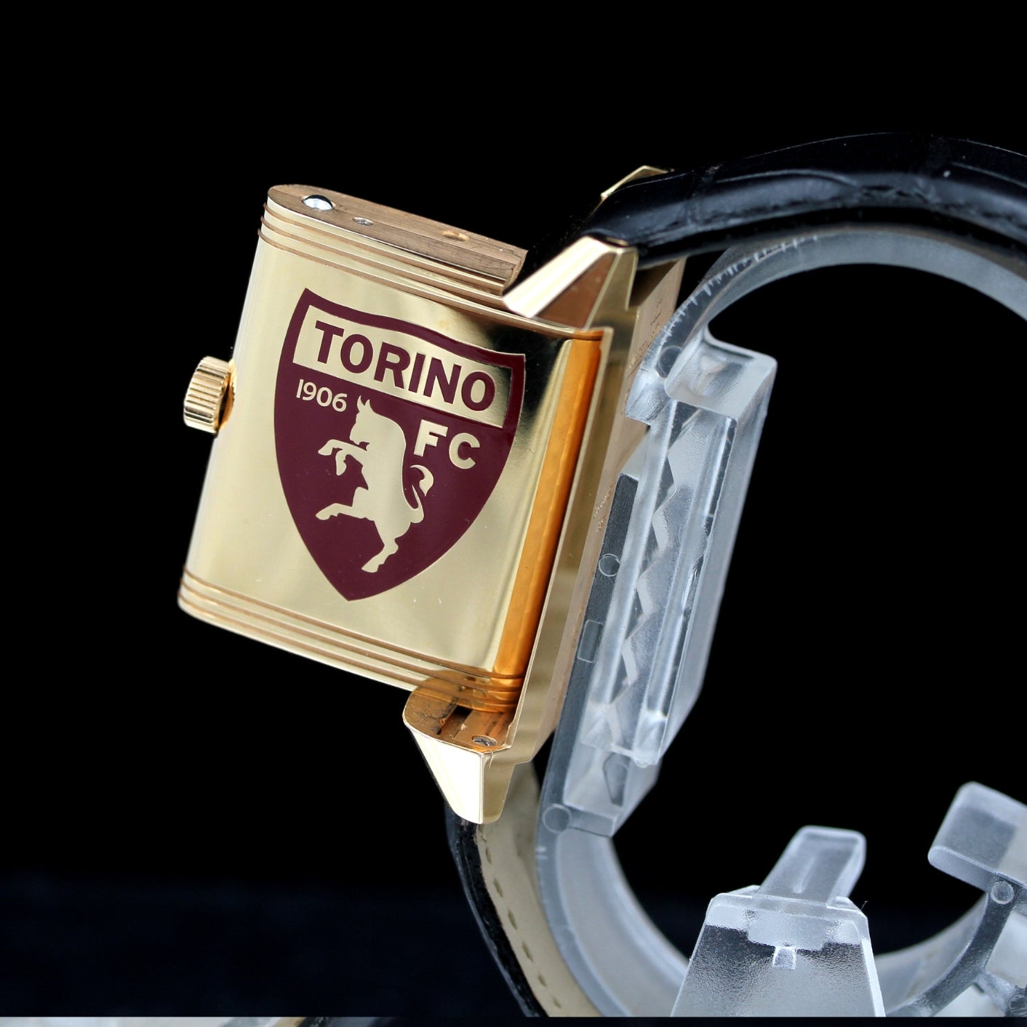 Jaeger LeCoultre Reverso Grand Taille, "TORINO FC" limited 25pcs., Rosegold, Ref. Q270241 T, B+P - LUXUHRIA