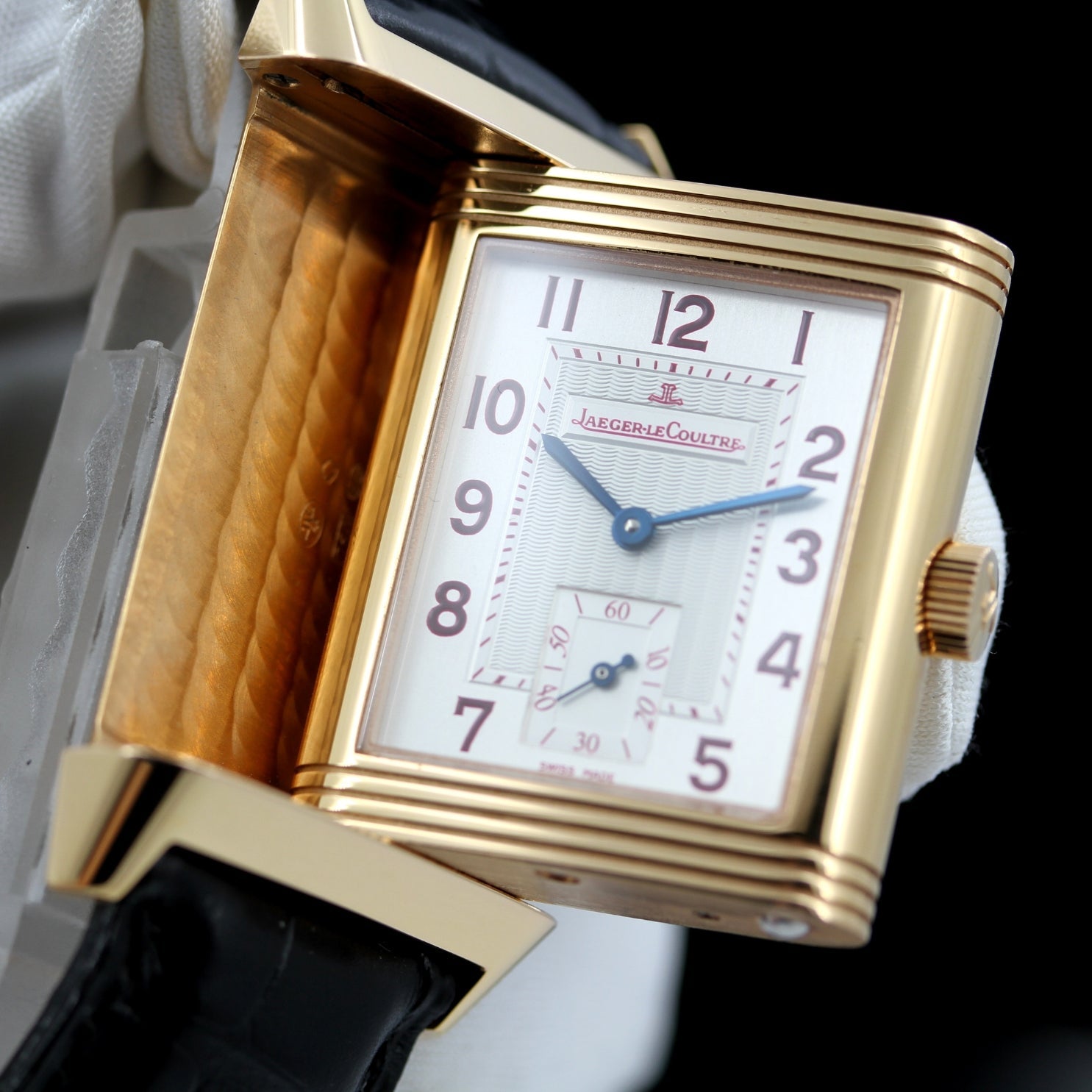 Jaeger LeCoultre Reverso Grand Taille, "TORINO FC" limited 25pcs., Rosegold, Ref. Q270241 T, B+P - LUXUHRIA