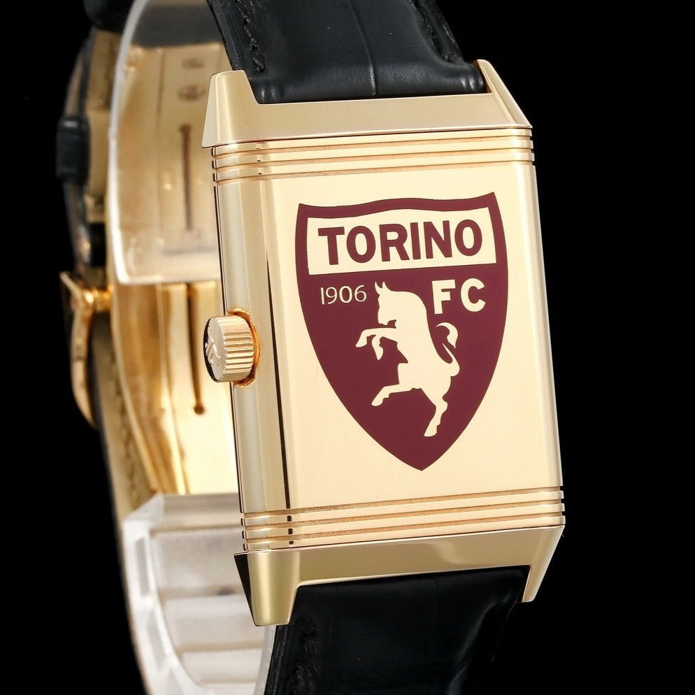 Jaeger LeCoultre Reverso Grand Taille, "TORINO FC" limited 25pcs., Rosegold, Ref. Q270241 T, B+P - LUXUHRIA