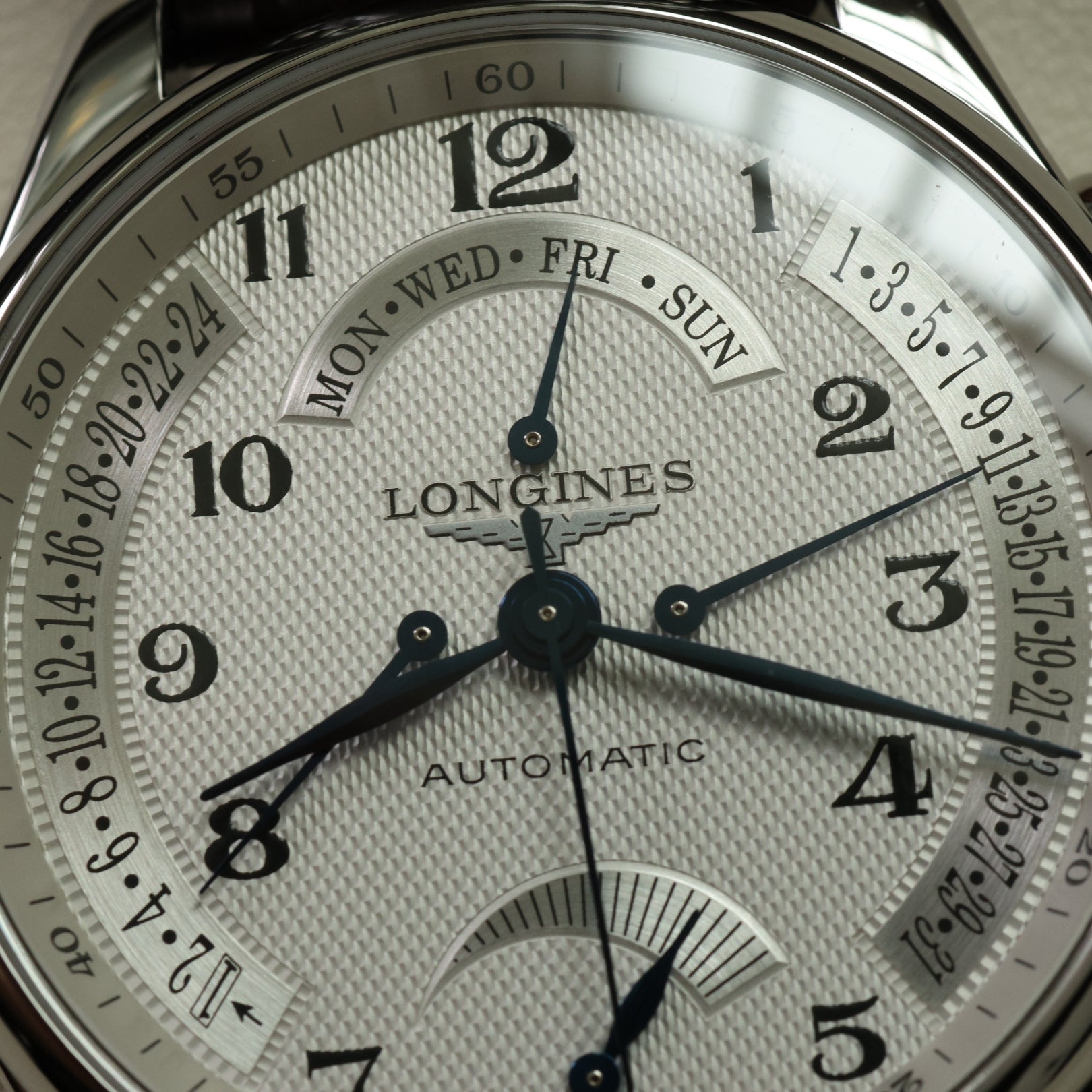 Longines Master Collection 44 Retrograde, Power Reserve, Ref. L2.716.4.78.3, 08-2011, B+P - LUXUHRIA