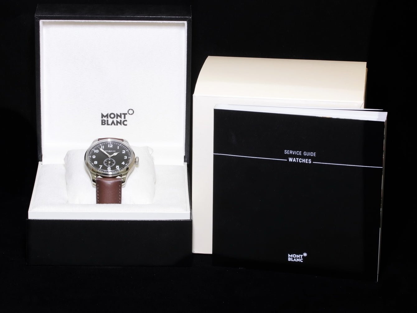 Montblanc 1858 Automatic Small Second 44mm, 115073, B+P - LUXUHRIA