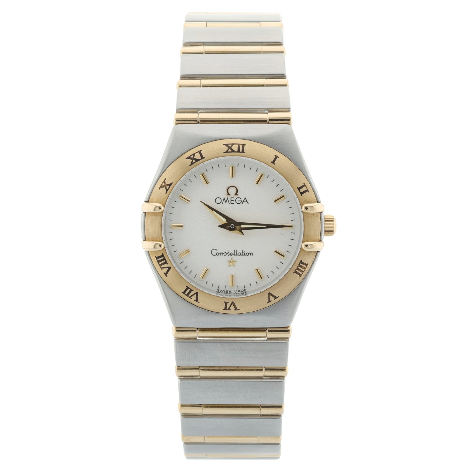 Omega Constellation 25mm, Stahl/Gold, Ref. 1272.30.00, B+P - LUXUHRIA