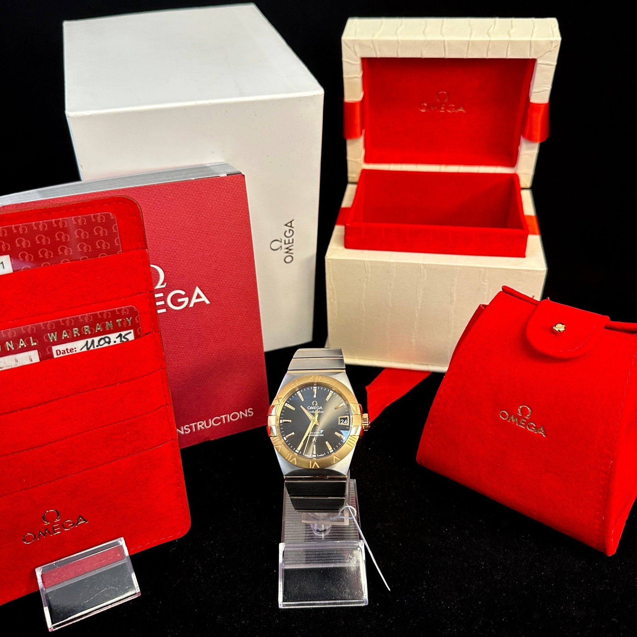 Omega Constellation CO‑AXIAL Master Chronometer 41 mm, Ref. 123.20.38.21.06.001, 2015, B+P (Kopie) - LUXUHRIA