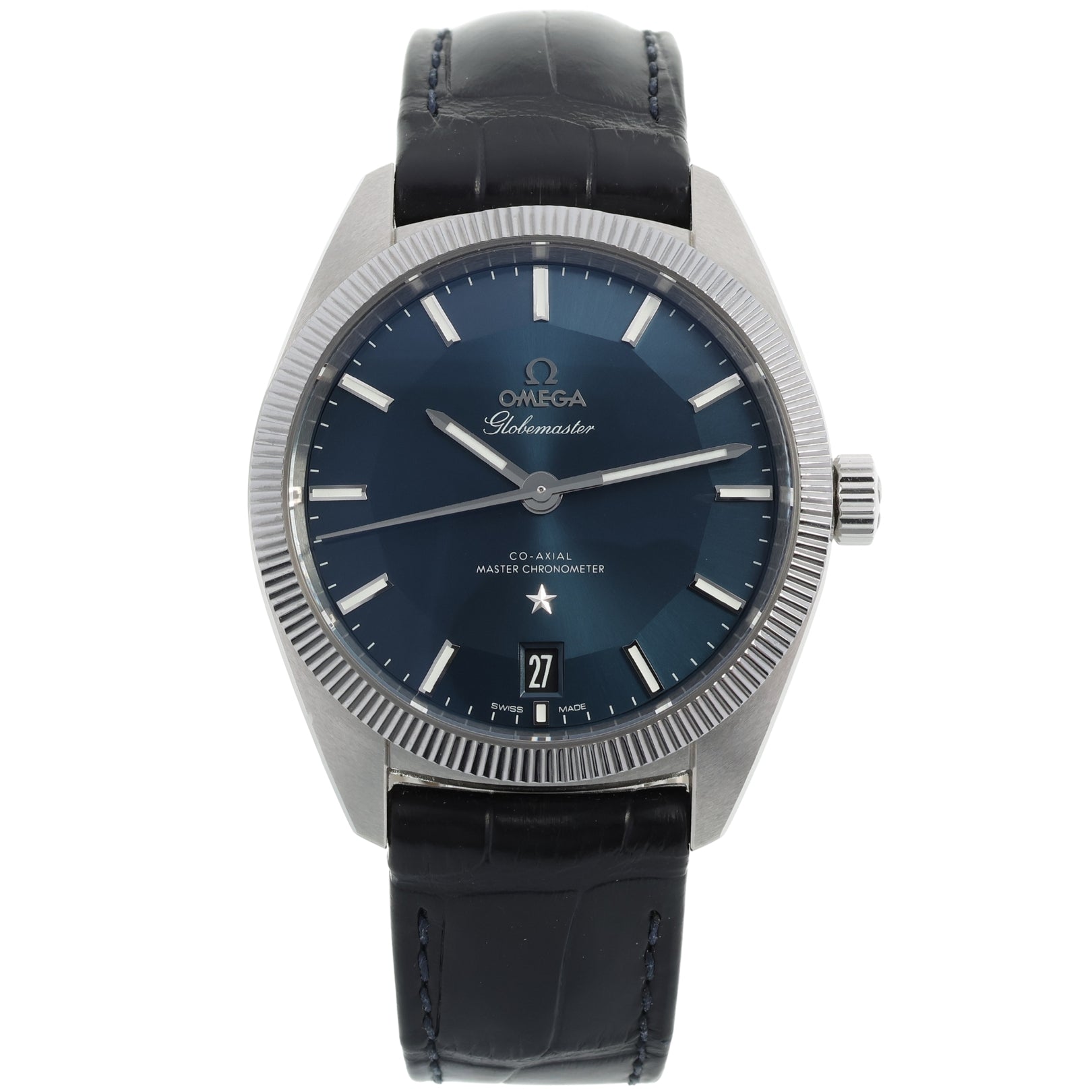 Omega Constellation Globemaster 39 mm, Lederarmband, Ref. 130.33.39.21.03.001, B+P - LUXUHRIA