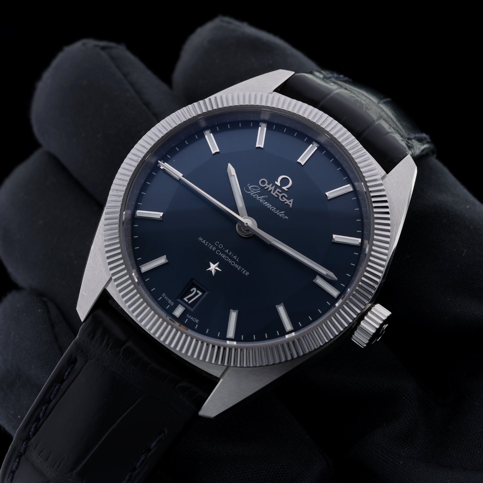 Omega Constellation Globemaster 39 mm, Lederarmband, Ref. 130.33.39.21.03.001, B+P - LUXUHRIA