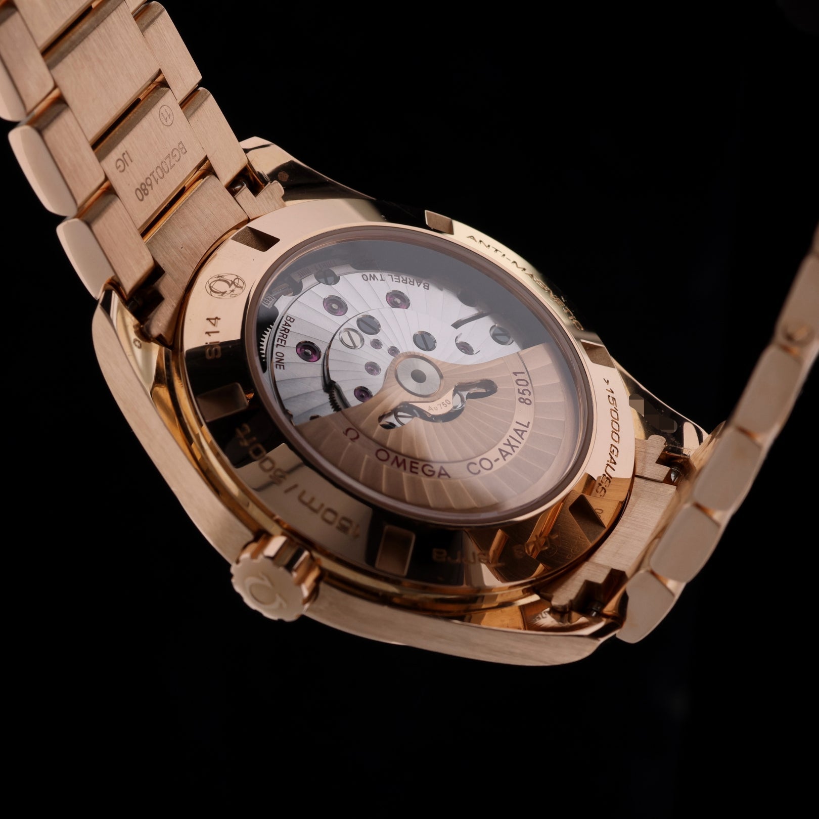 Omega Seamaster Aqua Terra 150M, Co-Axial, Rotgold, Ref. 231.50.42.21.06.002, 12-2021, B+P - LUXUHRIA