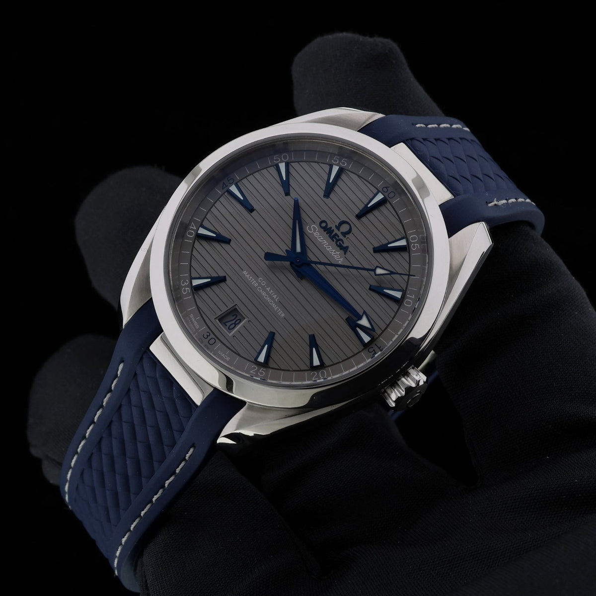 Omega Seamaster Aqua Terra 150M, Master Chronometer, Ref. 220.12.41.21.06.001, 10-2017, B+P - LUXUHRIA