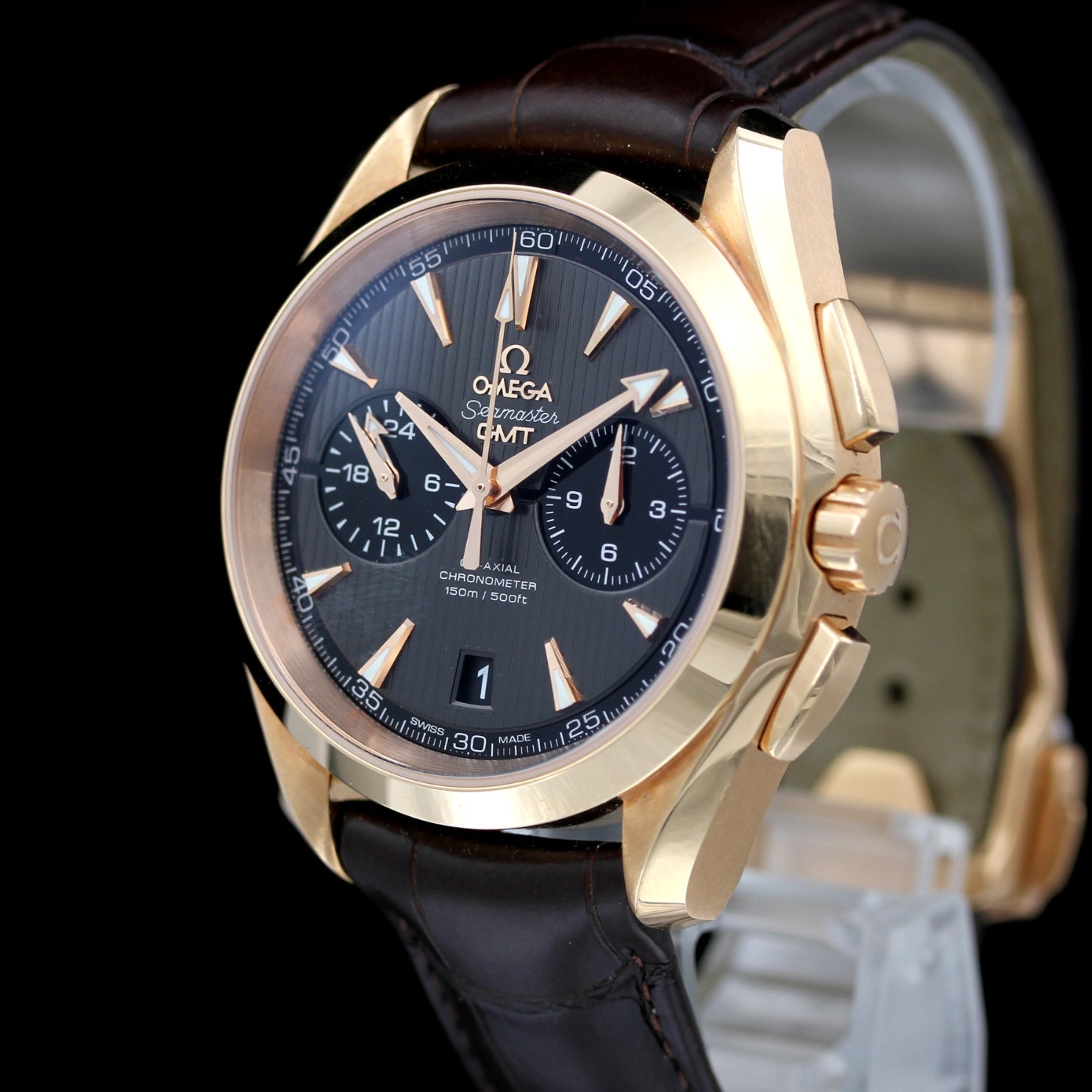 Omega Seamaster Aqua Terra 43mm, Rotgold, Ref. 231.53.43.52.06.001, B+P - LUXUHRIA