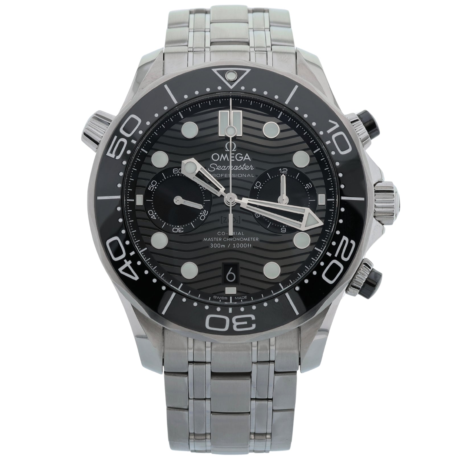 Omega Seamaster Diver 300M Co - Axial Master 44mm, Chronograph, Ref. 210.30.44.51.01.001, B+P - LUXUHRIA
