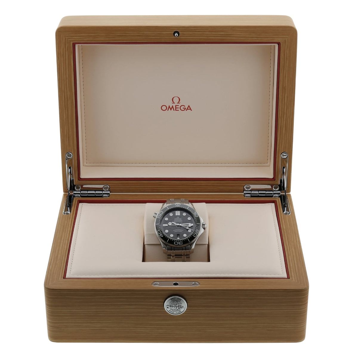Omega Seamaster Diver 300M, Green, Edelstahl, Ref. 210.30.42.20.10.001, 08-2024, B+P - LUXUHRIA