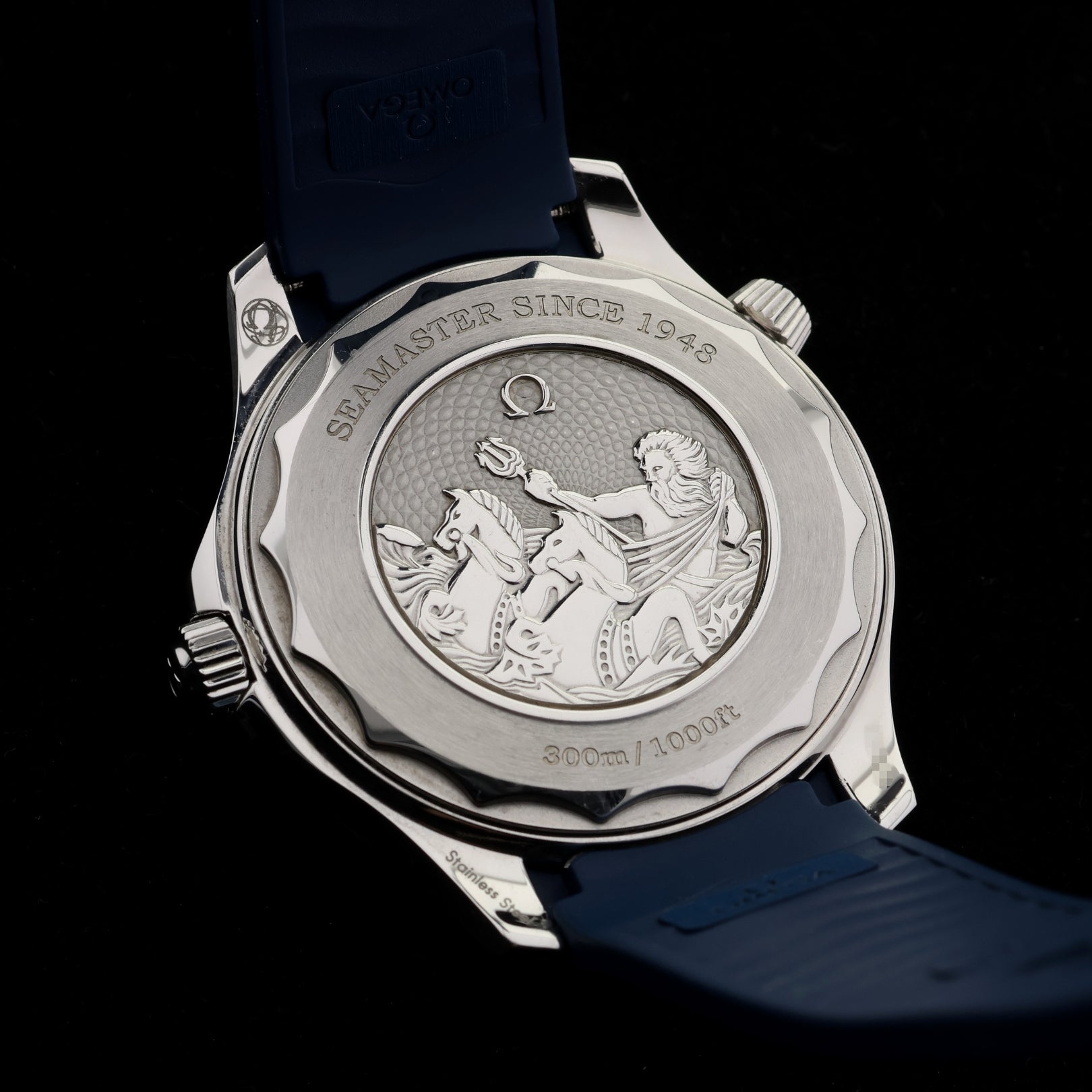 Omega Seamaster Diver 300M, "Summer Blue", Ref. 210.32.42.20.03.002, 2024. B+P - LUXUHRIA