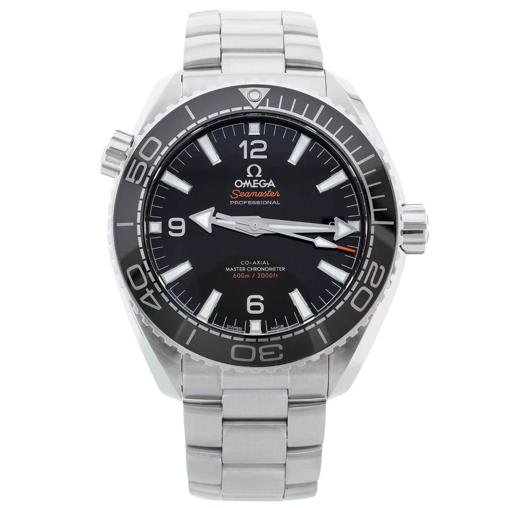 Omega Seamaster Planet Ocean 600 m Co - Axial Master, 43.5 mm, Ref. 215.30.44.21.01.001, 12 - 2023, B+P - LUXUHRIA