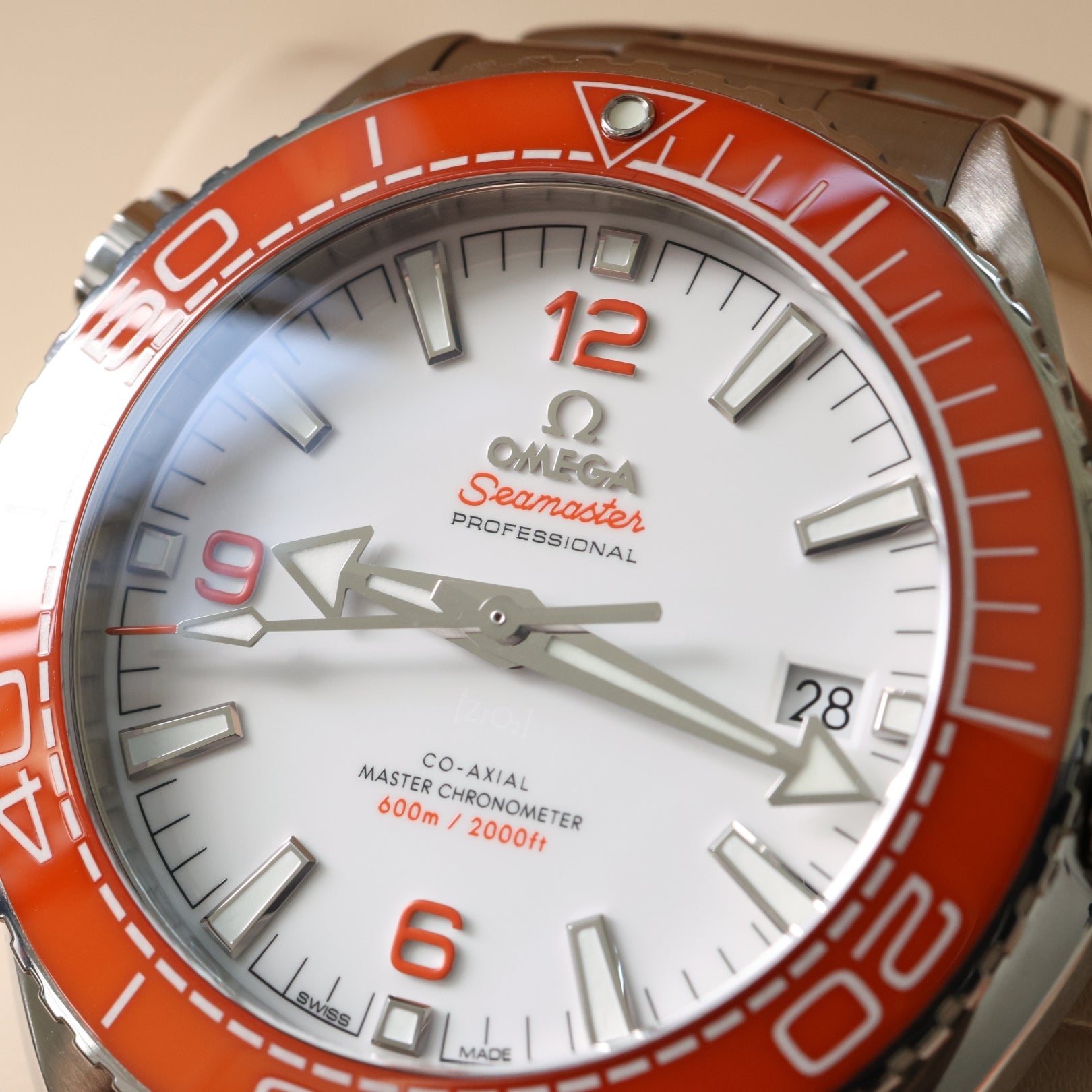 Omega Seamaster Planet Ocean 600M,LC100, 43,5 mm, Ref. 215.30.44.21.04.001, 2020, B+P - LUXUHRIA