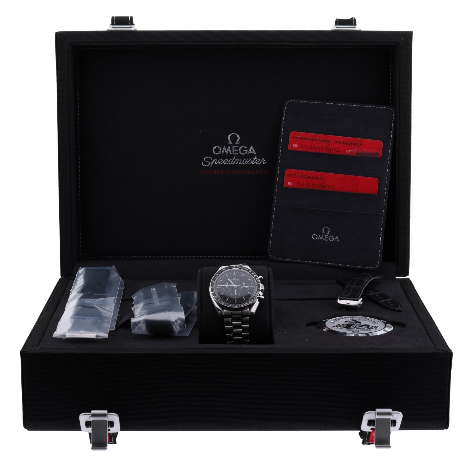 Omega Speedmaster Professional Moonwatch, Hesalit, Ref. 311.33.42.30.01.001, B+P - LUXUHRIA