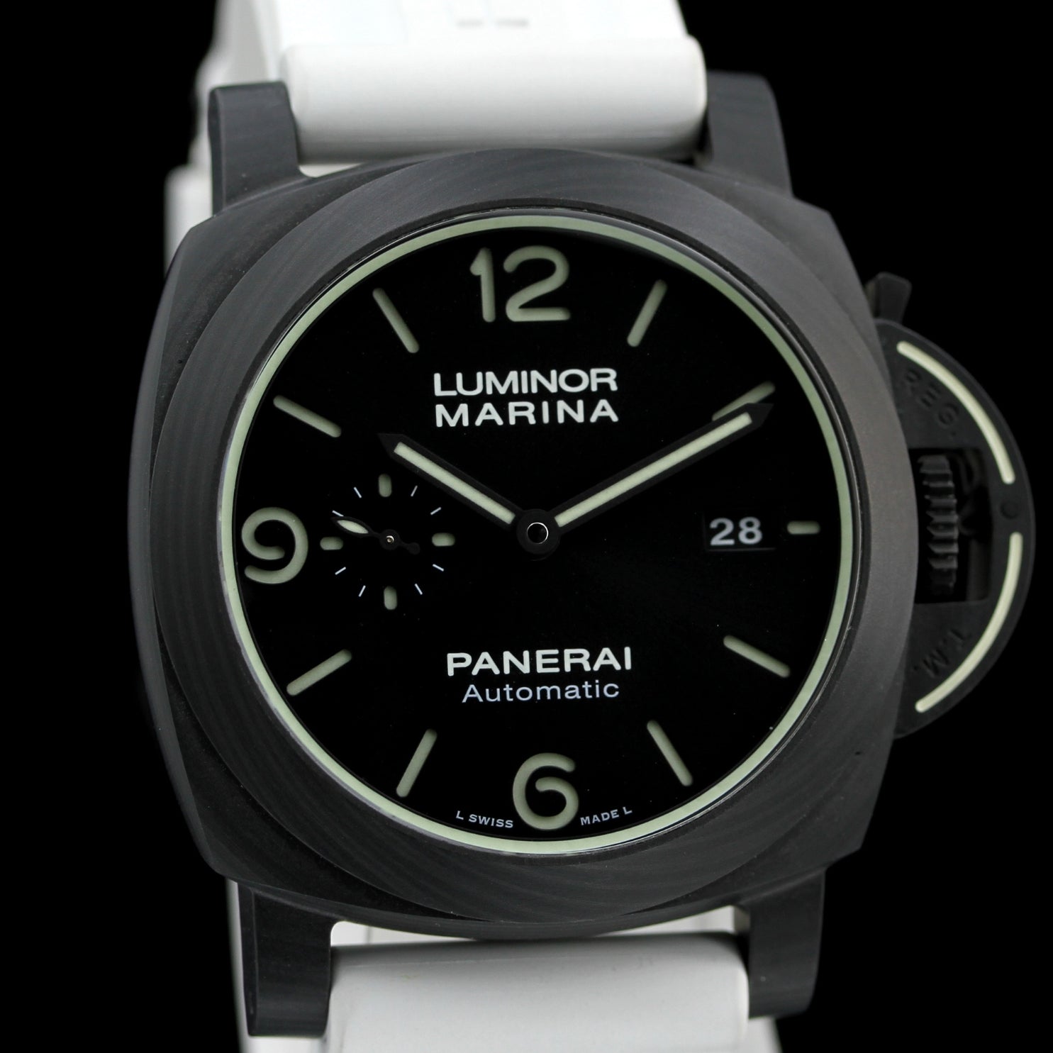 Panerai Lumino Marina Carbotech, limited 1 out of 270, 2021, Ref. PAM01118, B+P - LUXUHRIA