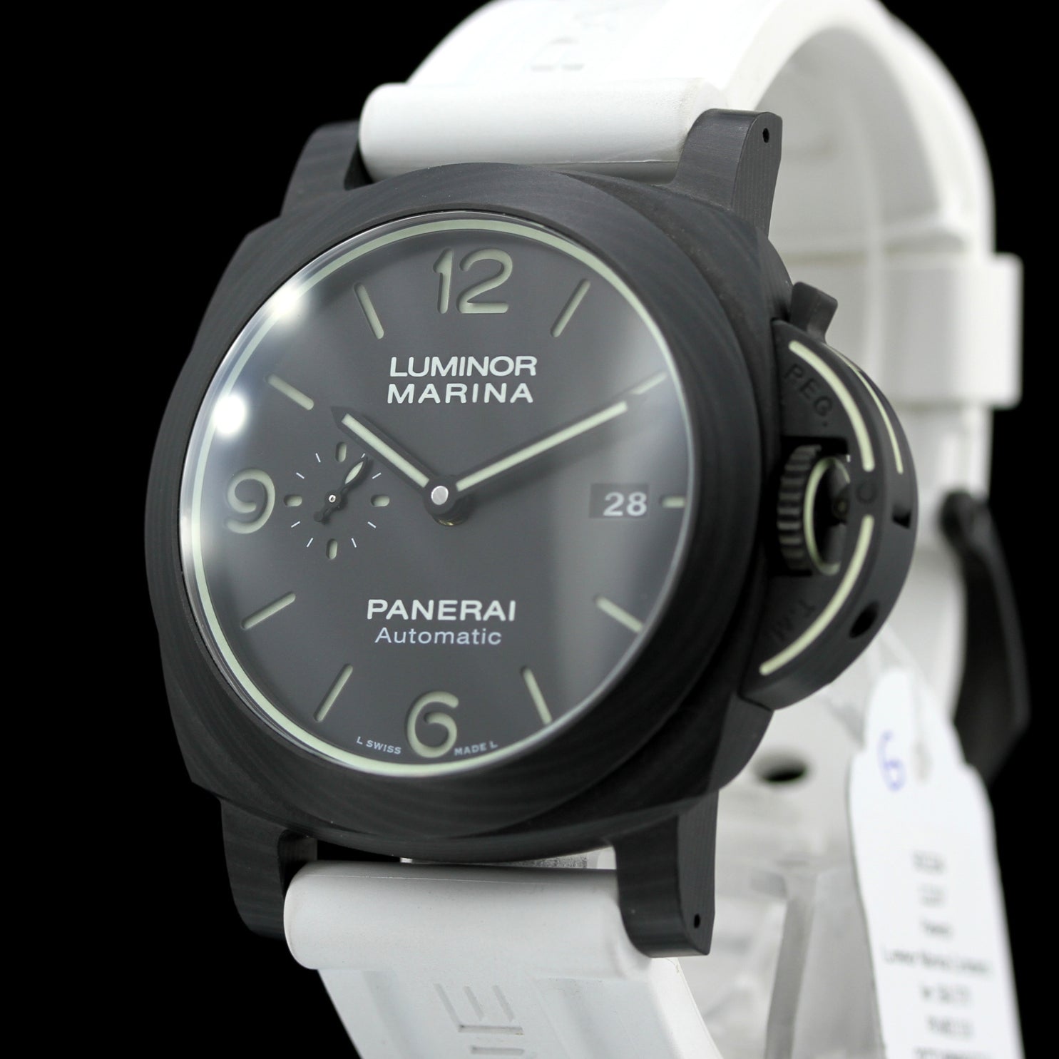 Panerai Lumino Marina Carbotech, limited 1 out of 270, 2021, Ref. PAM01118, B+P - LUXUHRIA