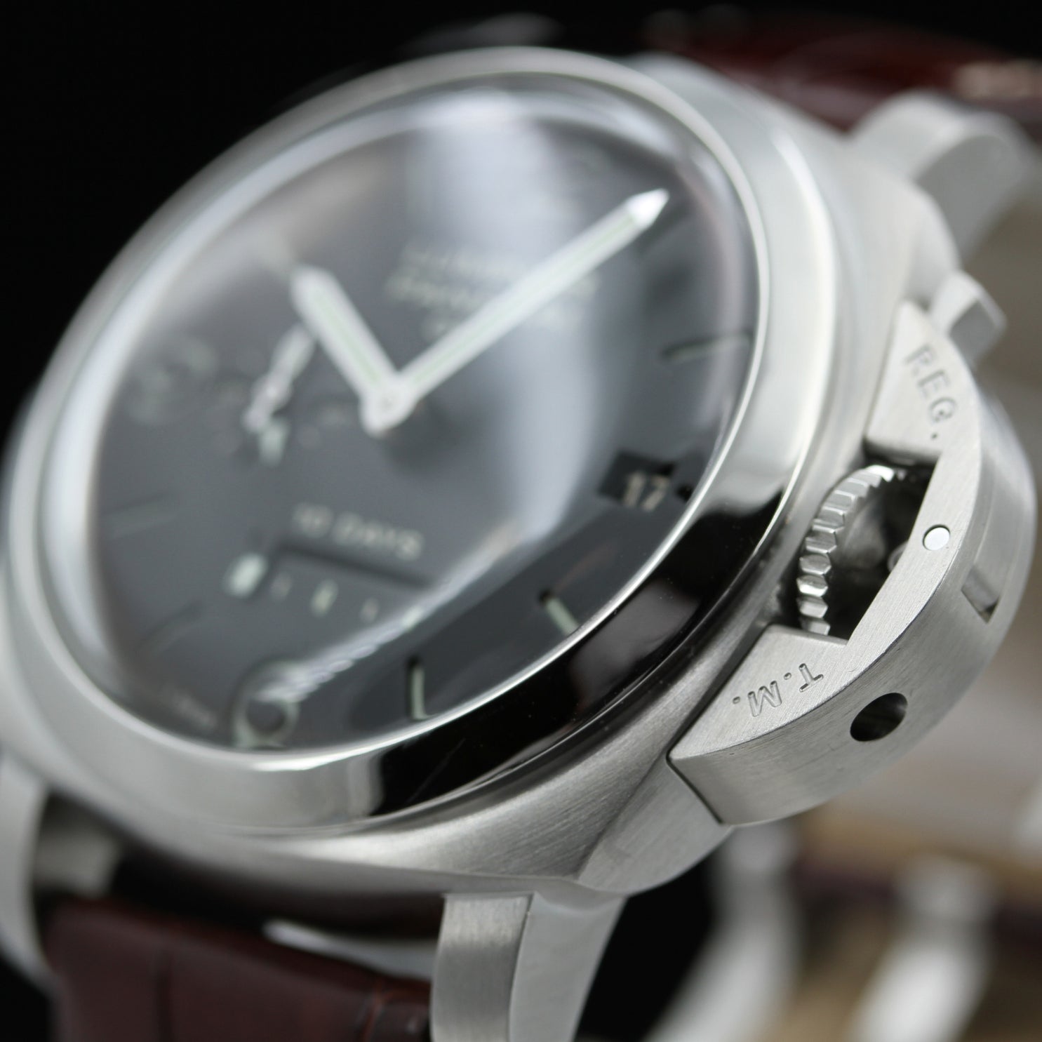 Panerai Luminor 1950 10 Days GMT 44 mm, ONE out of 1000 pc, Ref. PAM00270, 2008, B+P - LUXUHRIA