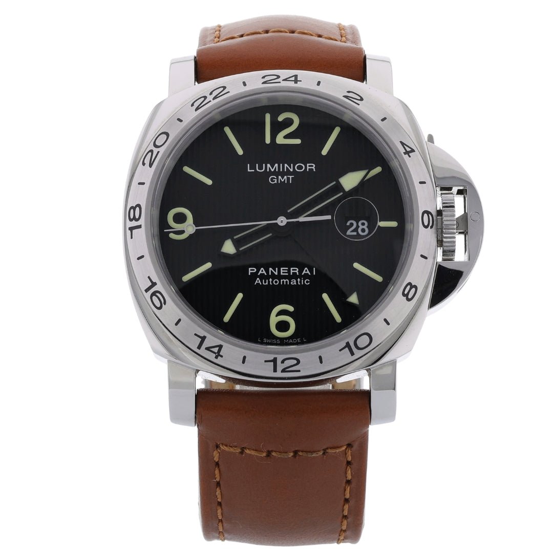 Panerai Luminor GMT Limited Edition, Edelstahl, Ref. PAM00029, 2011, B+P - LUXUHRIA