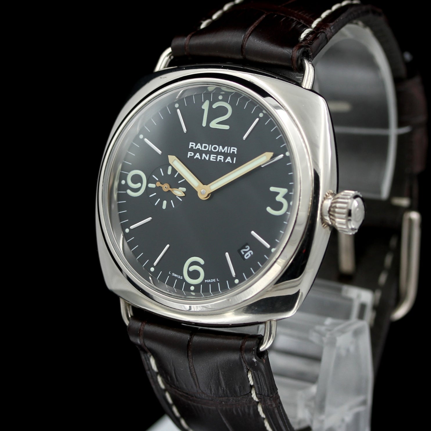 Panerai Radiomir, 18k White Gold, 40 mm, Ref. PAM00062, 2001, B+P - LUXUHRIA