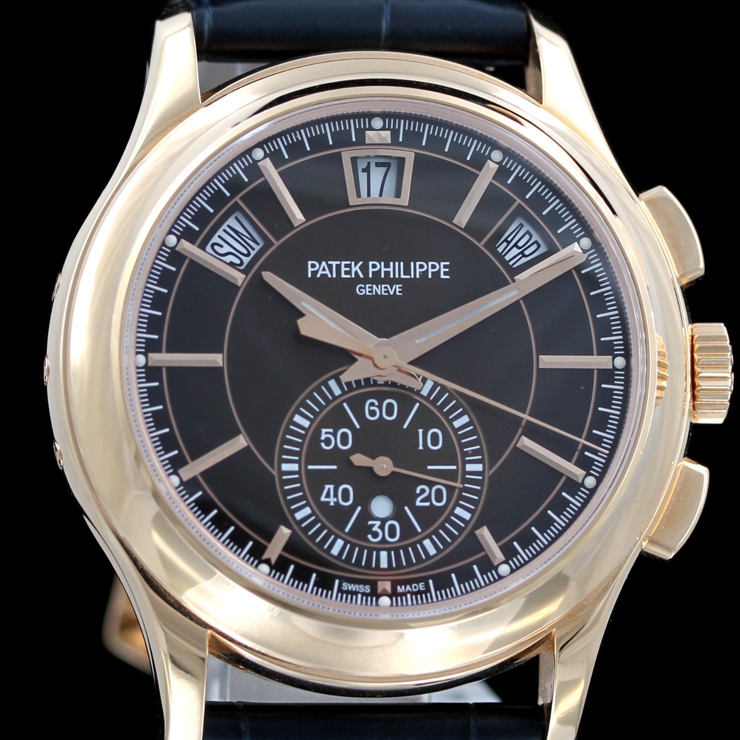 Patek Philippe Annual Calendar Chronograph, 42mm, Ref. 5905R-001, B+P - LUXUHRIA