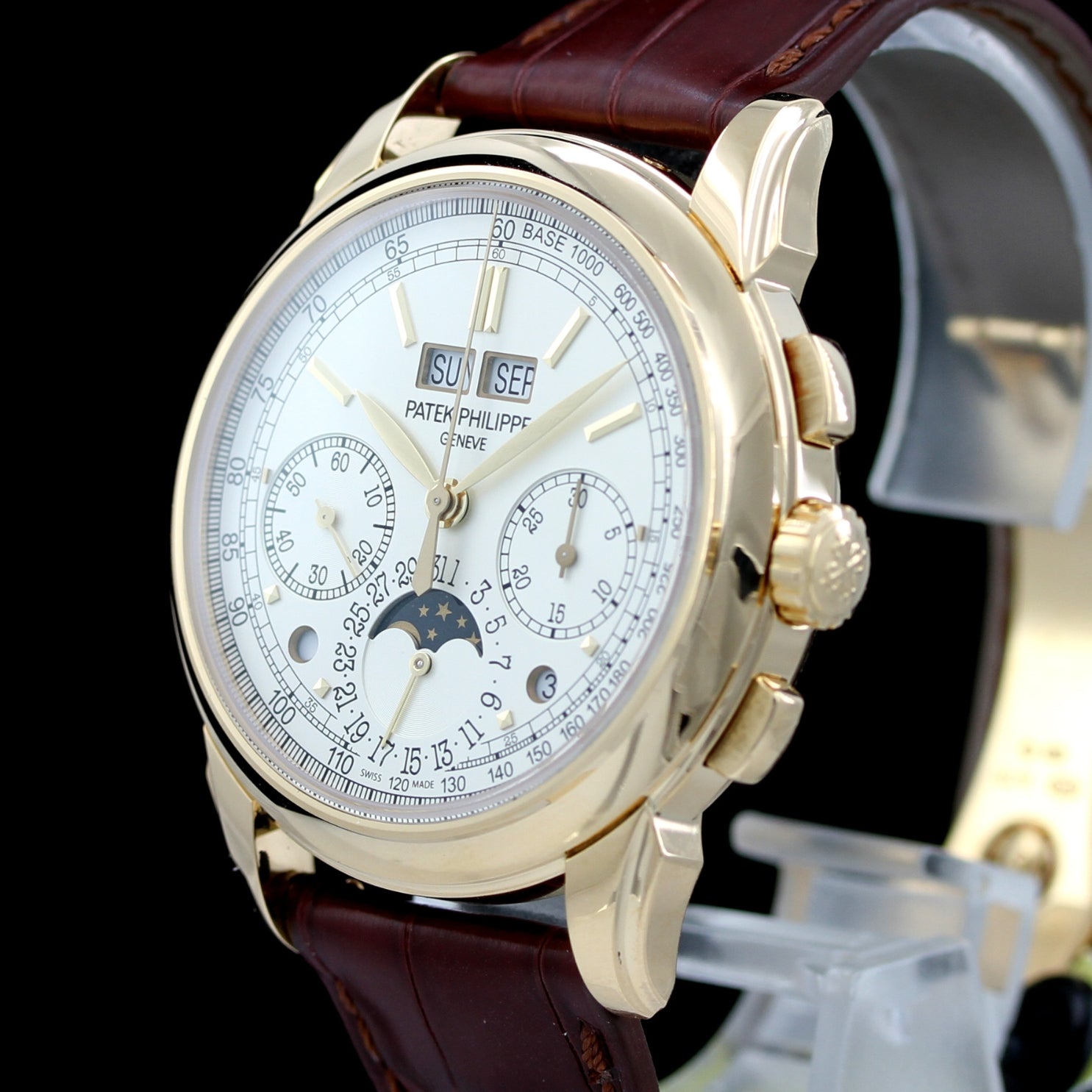 Patek Philippe Perpetual Calendar 41mm, Ewiger Kalender, Mondphase, Ref. 5270J, DE Auslieferung, B+P - LUXUHRIA