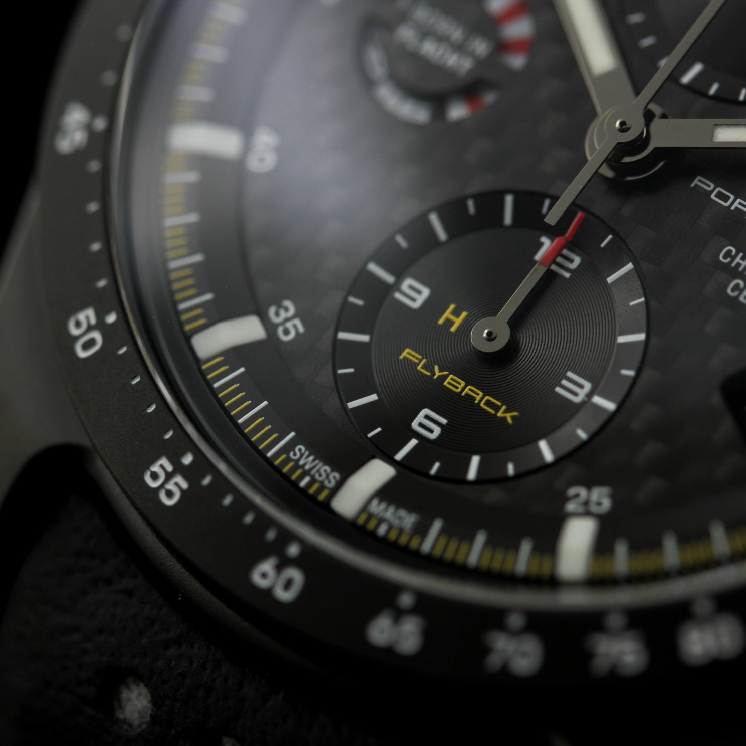 Porsche Design Chronograph, „Born in Flacht“, Limited Edition GT3RS, B+P - LUXUHRIA