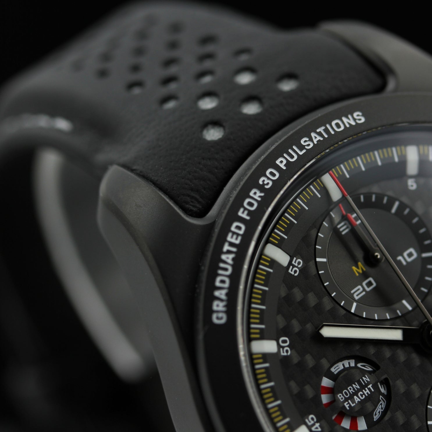 Porsche Design Chronograph, „Born in Flacht“, Limited Edition GT3RS, B+P - LUXUHRIA