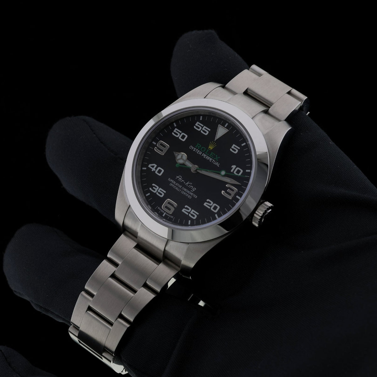 Rolex Air King, Edelstahl, Ref. 116900, 2020, B+P - LUXUHRIA