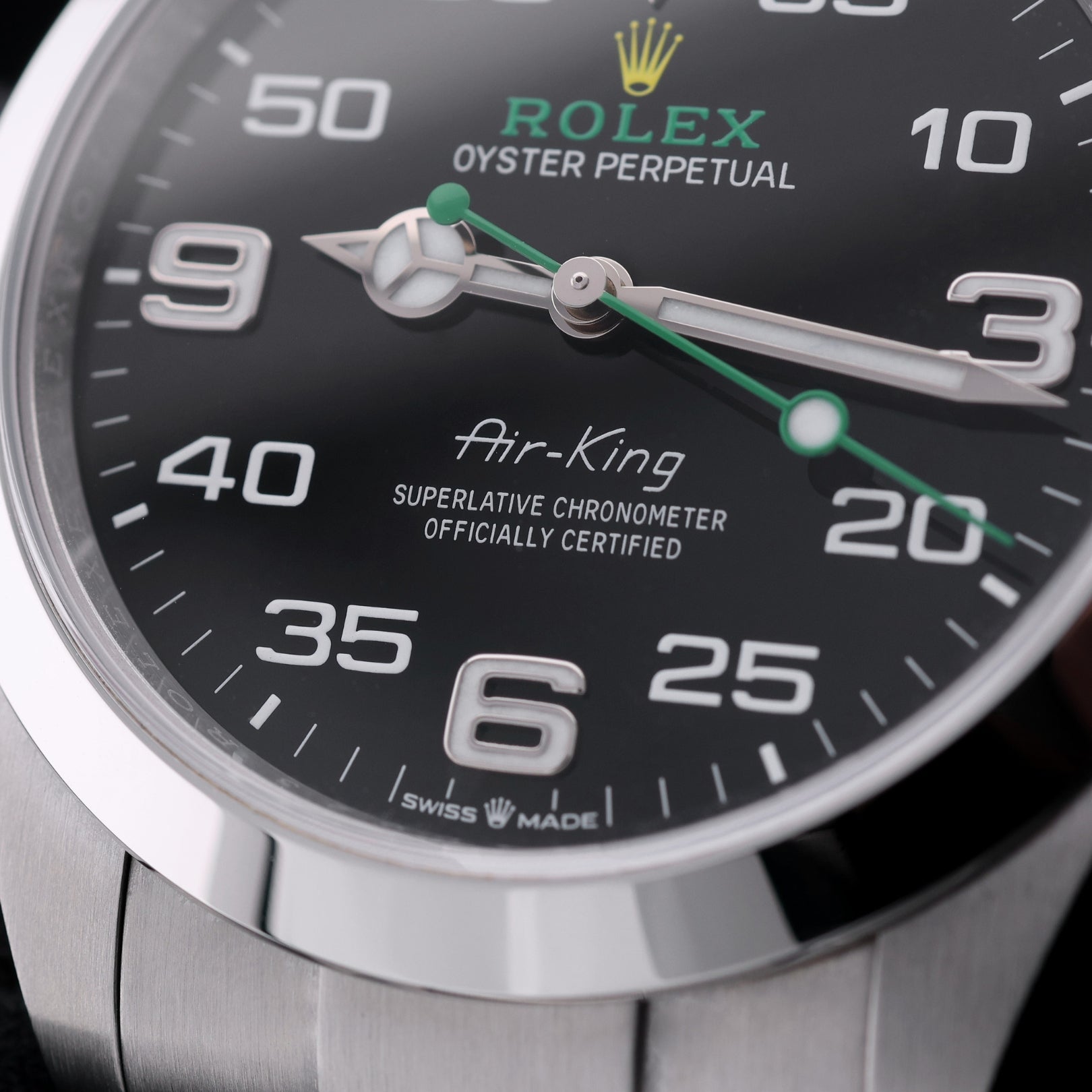 Rolex Air - King, Oyster, Edelstahl Oystersteel, 40mm, LC100, Ref. 126900, 2024, B+P - LUXUHRIA