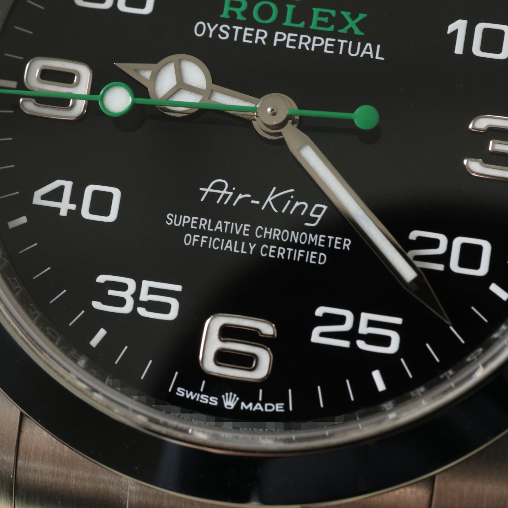 Rolex Air - King, Oyster, Edelstahl Oystersteel, 40mm, LC100, Ref. 126900, 2024, B+P - LUXUHRIA