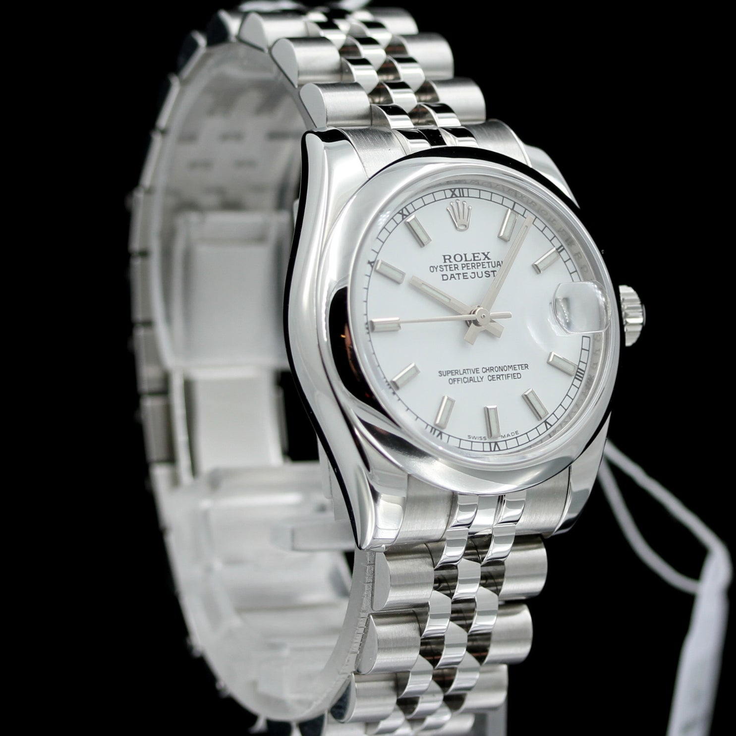 Rolex Datejust 31, Jubilée, weiss Stabindizes, Ref. 178240, 12 - 2010 - LUXUHRIA