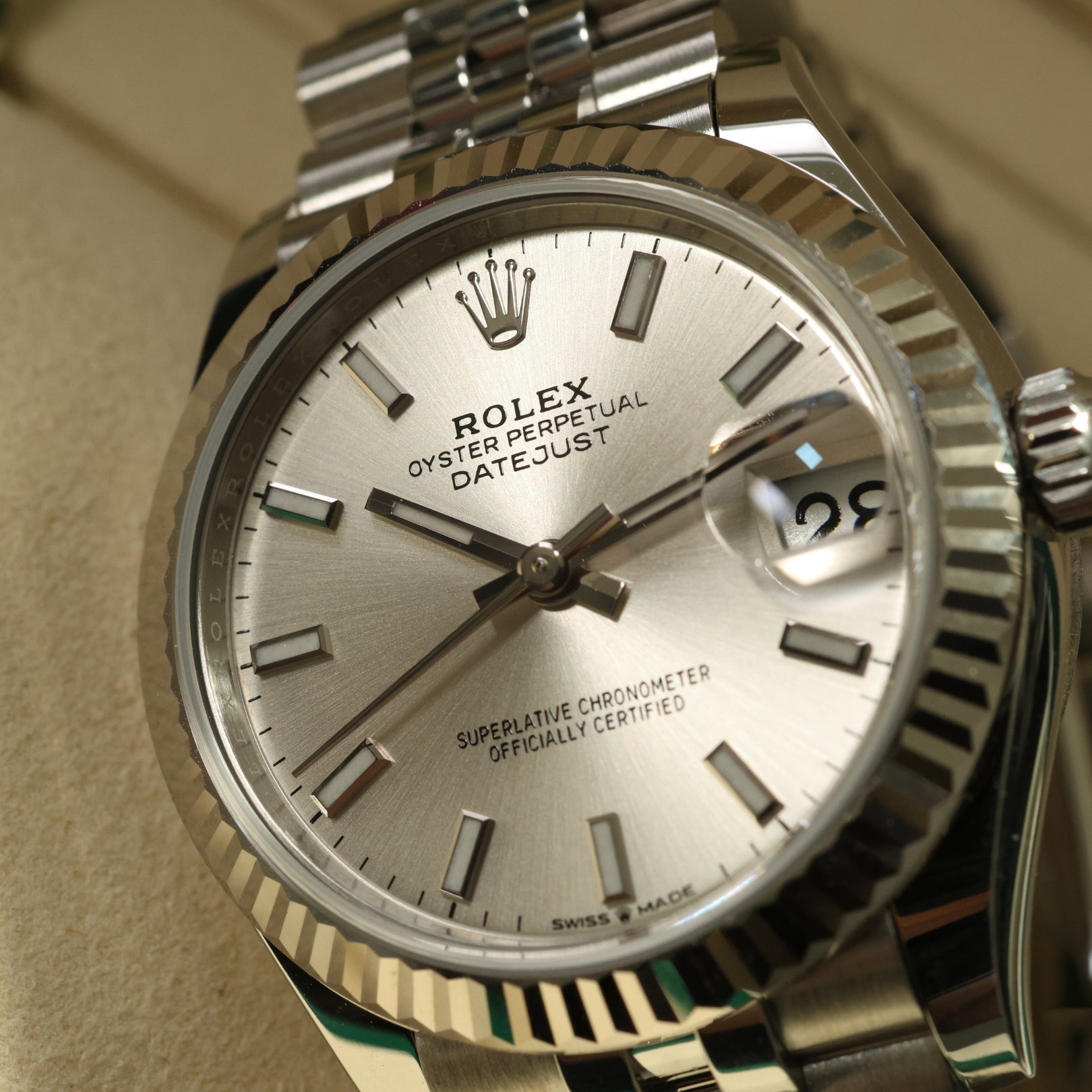 Rolex Datejust 31, Silver Dial, Jubilee, Ref. 278274, 2026, B+P - LUXUHRIA