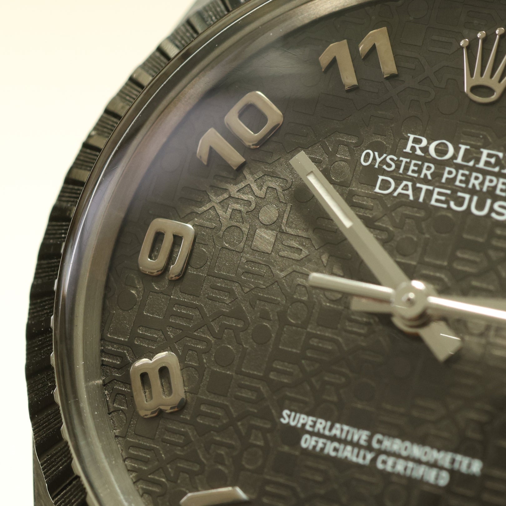 Rolex Datejust 36, Black Jubilee Dial, Jubilee Armband, LC100, Ref. 16030, 12-1987, B+P - LUXUHRIA