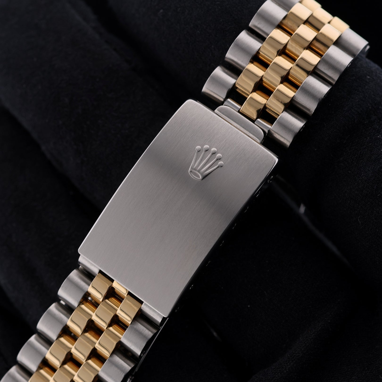 Rolex Datejust 36, Champagne Tapestry Dial, Jubilee - Armband, Ref. 16013, mit Box - LUXUHRIA