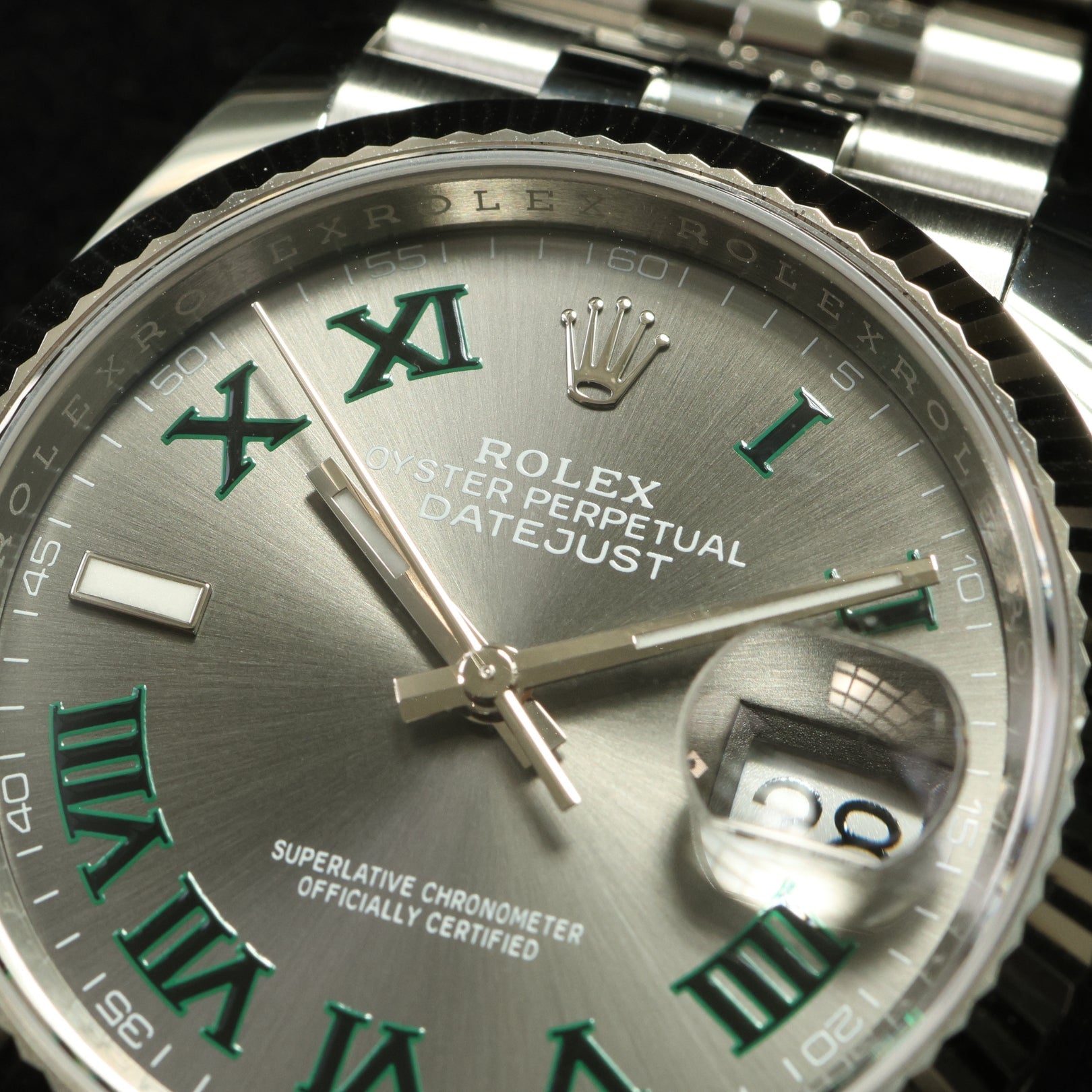 Rolex Datejust 36, Wimbledpn Dial, Jubilee, Ref. 126234, 2025, B+P - LUXUHRIA