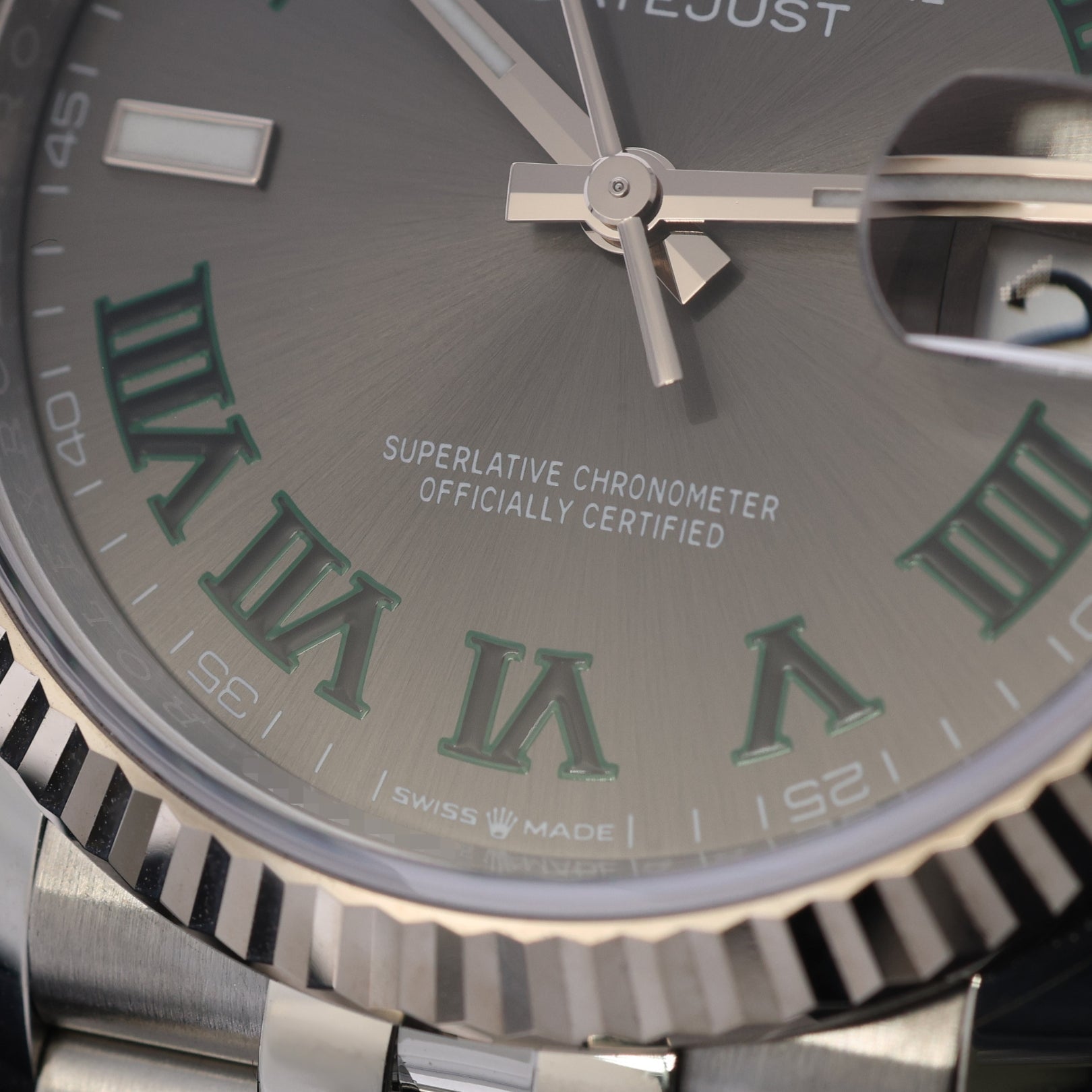 Rolex Datejust 36, Wimbledpn Dial, Jubilee, Ref. 126234, 2025, B+P - LUXUHRIA