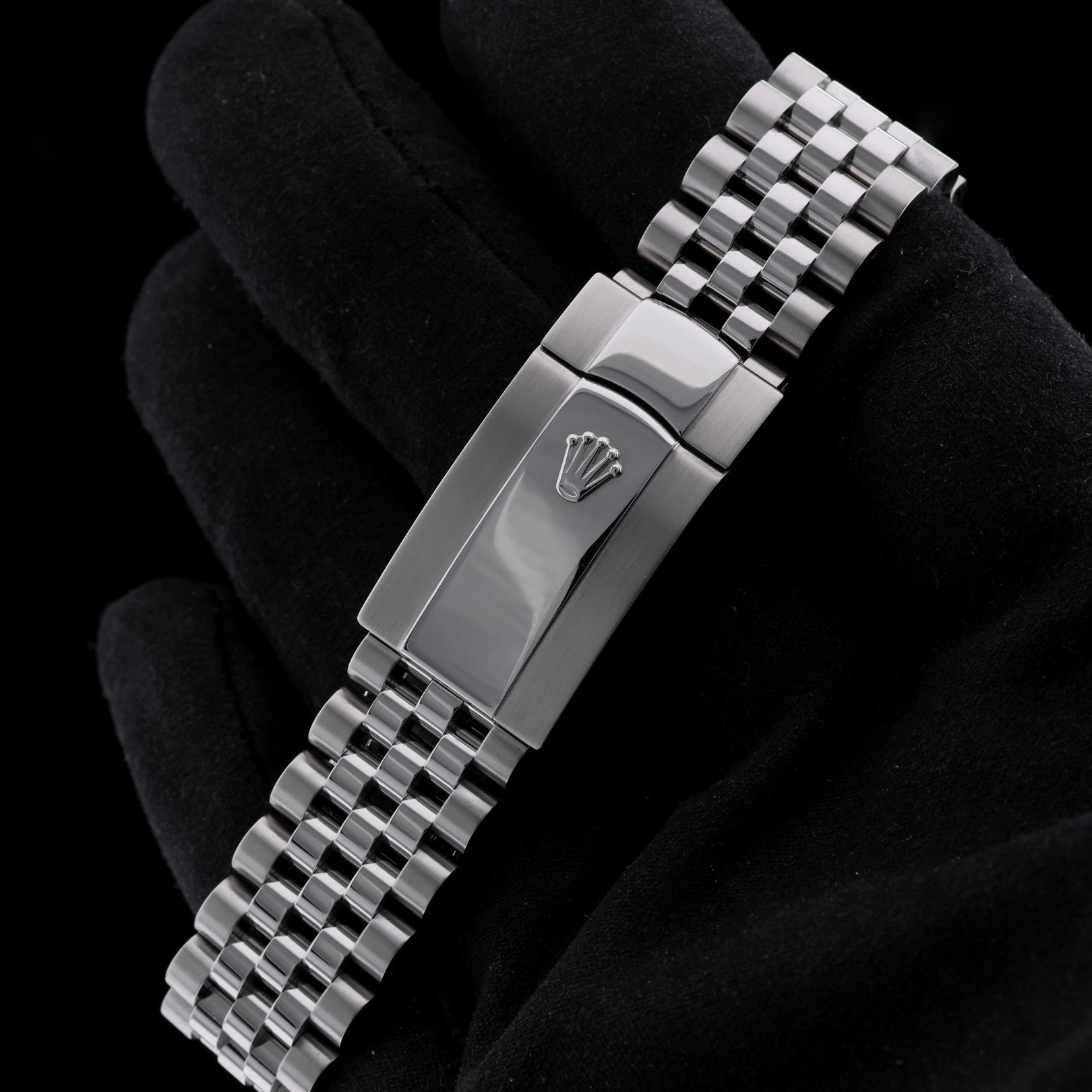 Rolex Datejust 41, Blue Motif, Jubilee, Riffelmuster, Ref. 126334, 2023, B+P - LUXUHRIA