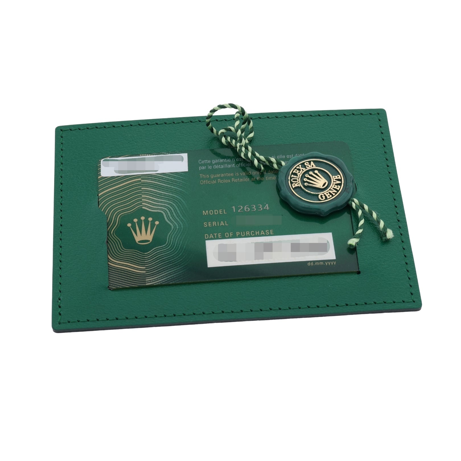 Rolex Datejust 41, Blue Motif, Jubilee, Riffelmuster, Ref. 126334, 2023, B+P - LUXUHRIA