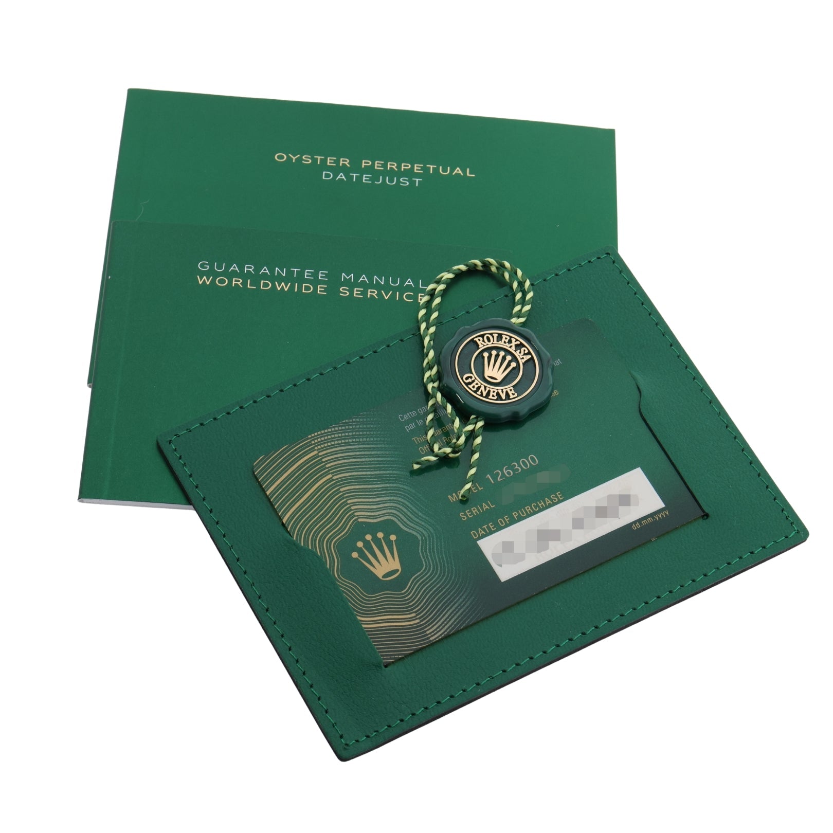 Rolex Datejust 41, Wimbledon Dial, Oyster, Ref. 126300, 2022, B+P - LUXUHRIA