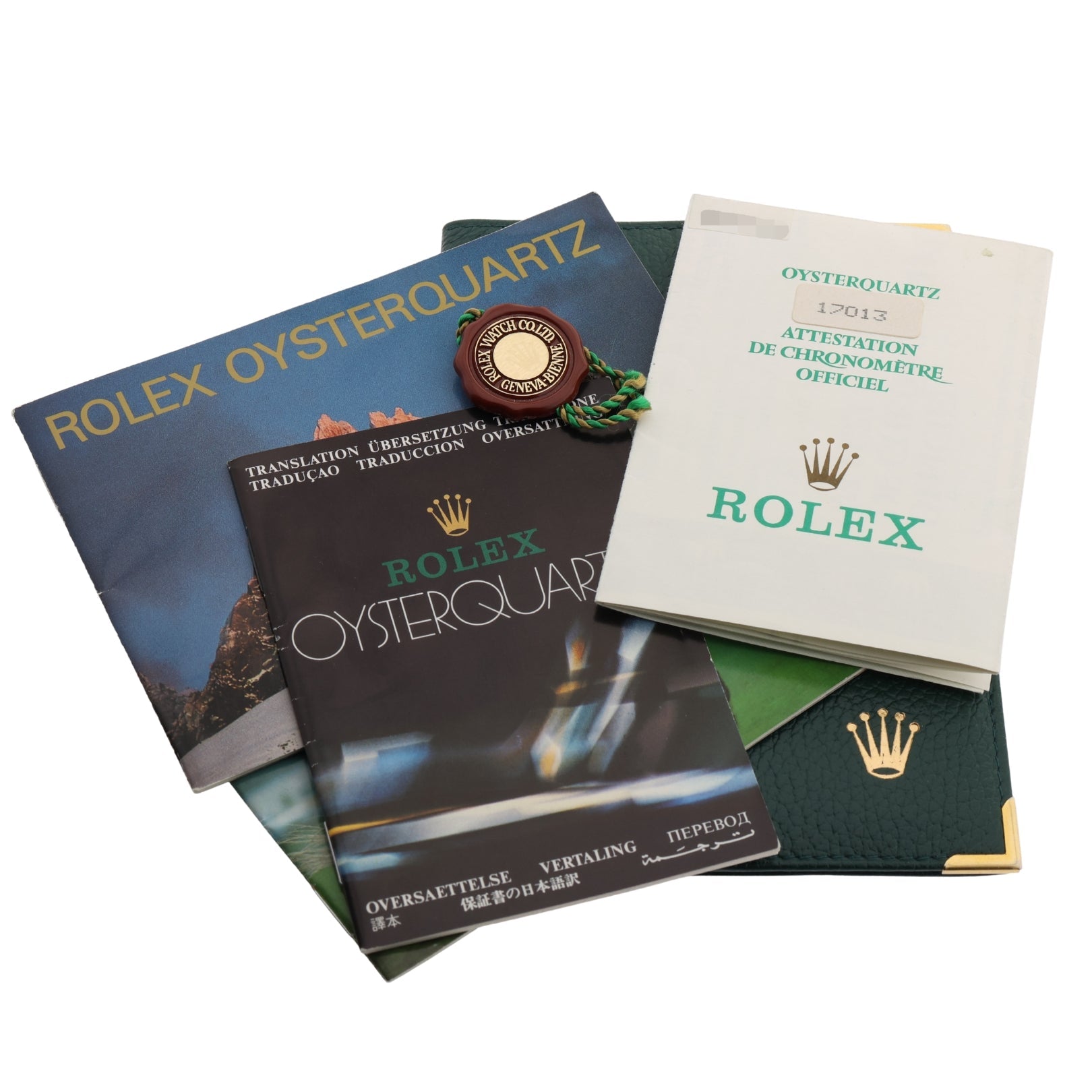 Rolex Datejust Oysterquarz, Gelbgold/Edelstahl, Champagner Dial, Ref. 17013, B+P - LUXUHRIA