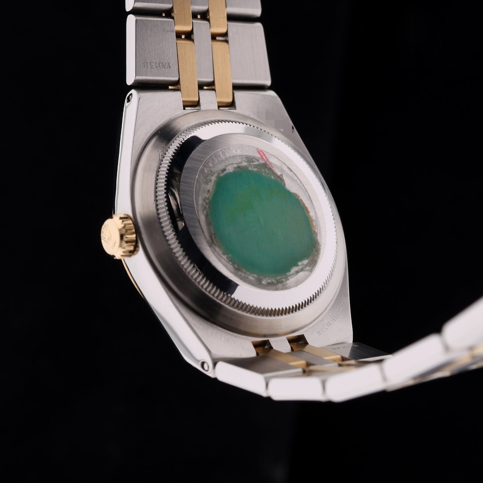 Rolex Datejust Oysterquarz, Gelbgold/Edelstahl, Champagner Dial, Ref. 17013, B+P - LUXUHRIA
