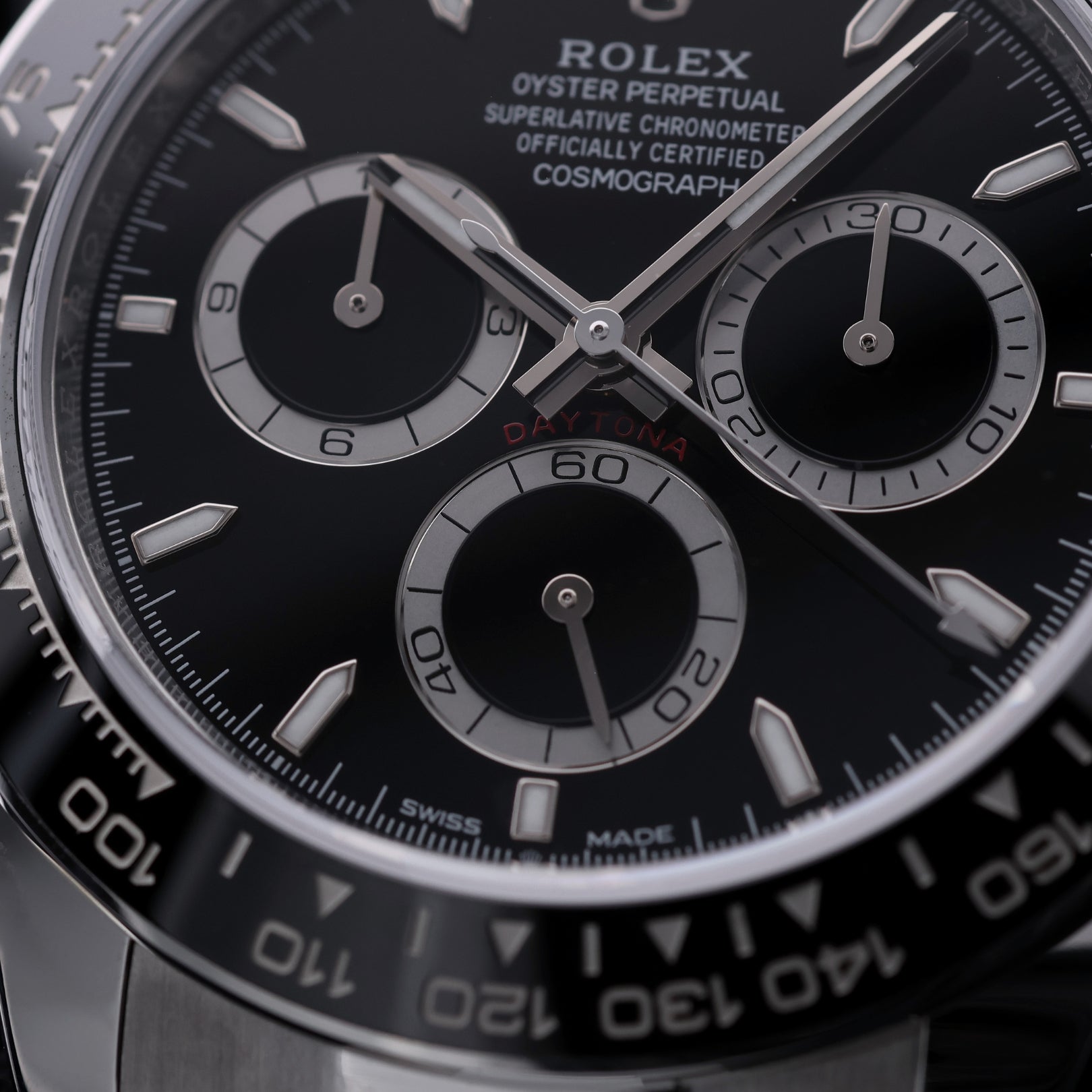 Rolex Daytona 40, Schwarz, Keramik, 126500LN, 2025, B+P - LUXUHRIA
